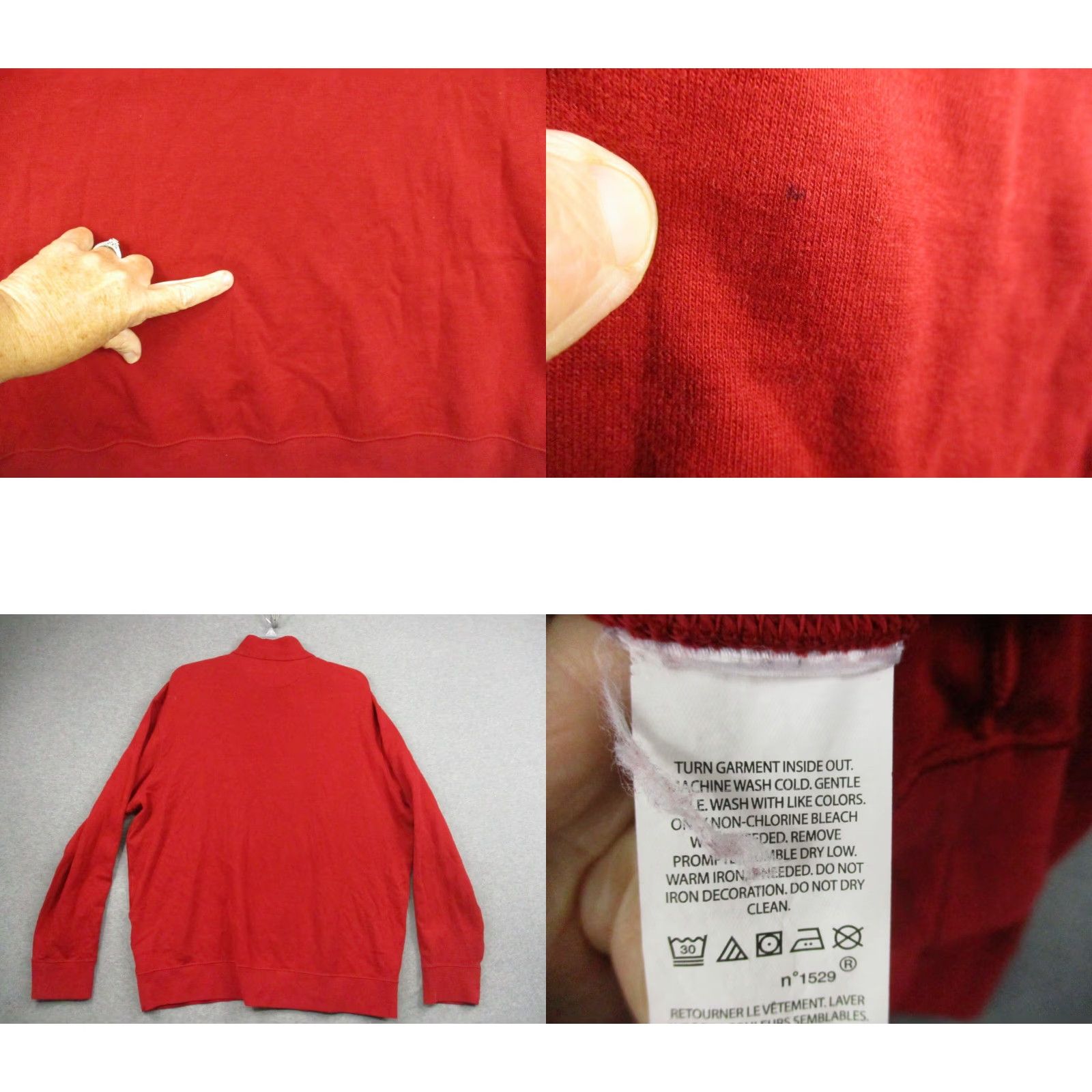 Ralph Lauren Polo Ralph Lauren Performance Sweater 1/4 Zip XL Men Red Long Sleeve Polo Ralph Lauren Performance Sweater XL Men Red Long Sleeve 1/4 Zip Size US XL / EU 56 / 4 - 8 Thumbnail