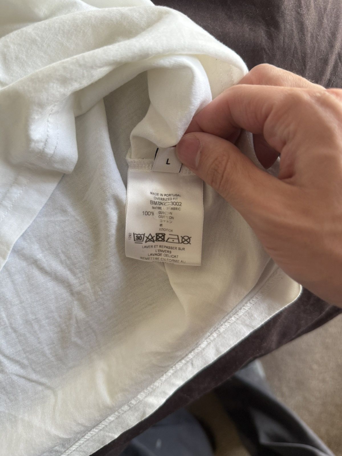 Givenchy Givenchy Faded Logo T-shirt Size US L / EU 52-54 / 3 - 4 Thumbnail