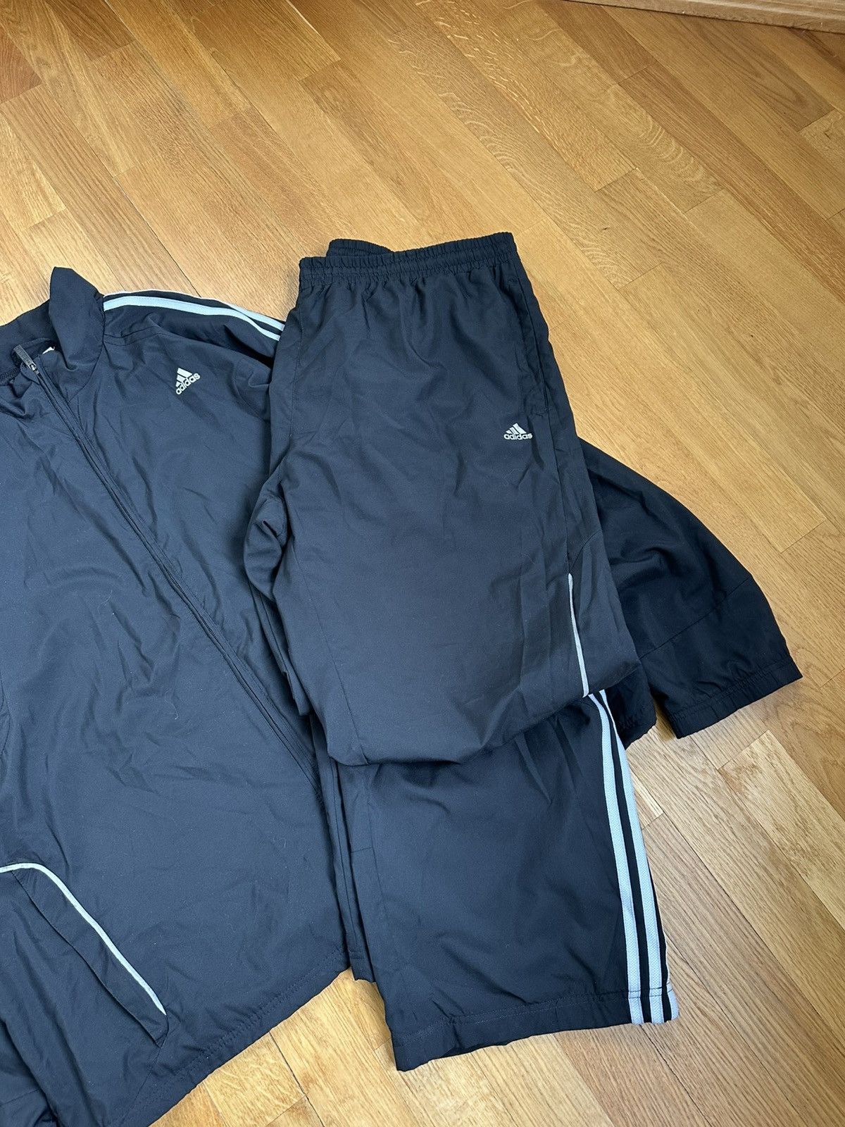 Vintage 00’s Adidas TrackSuit Pack Black Logo Pants