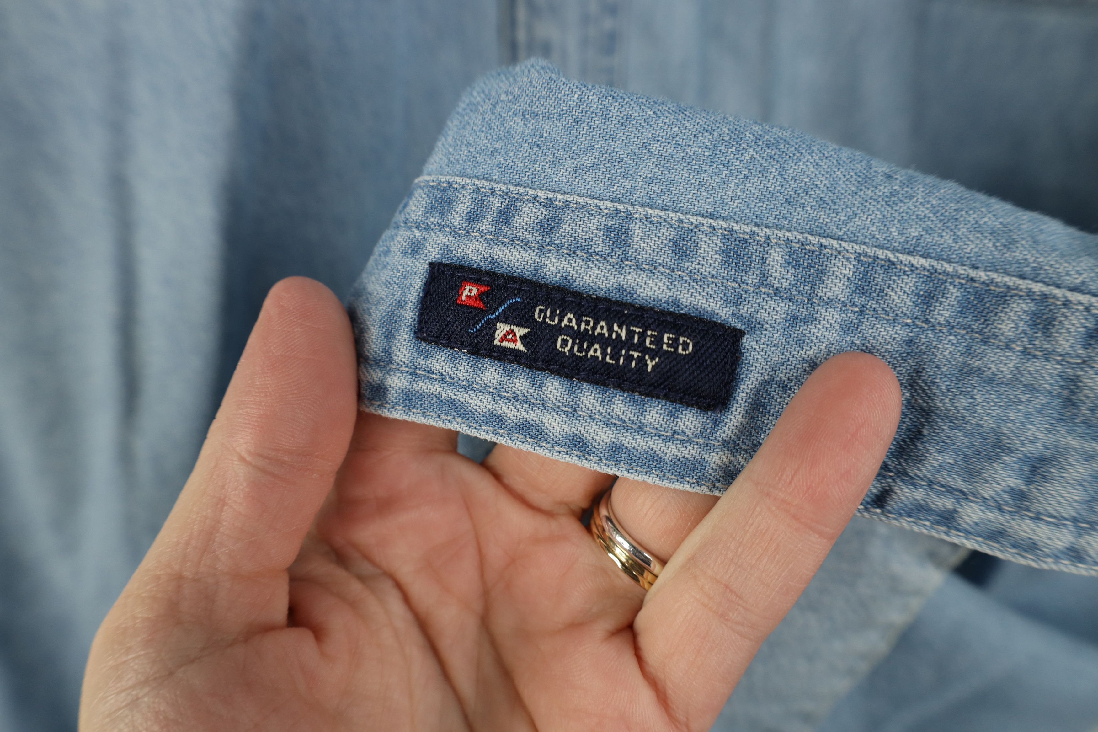 Vintage Vintage Y2K 2009 German American Festival Denim Button Shirt Size US XXL / EU 58 / 5 - 9 Thumbnail