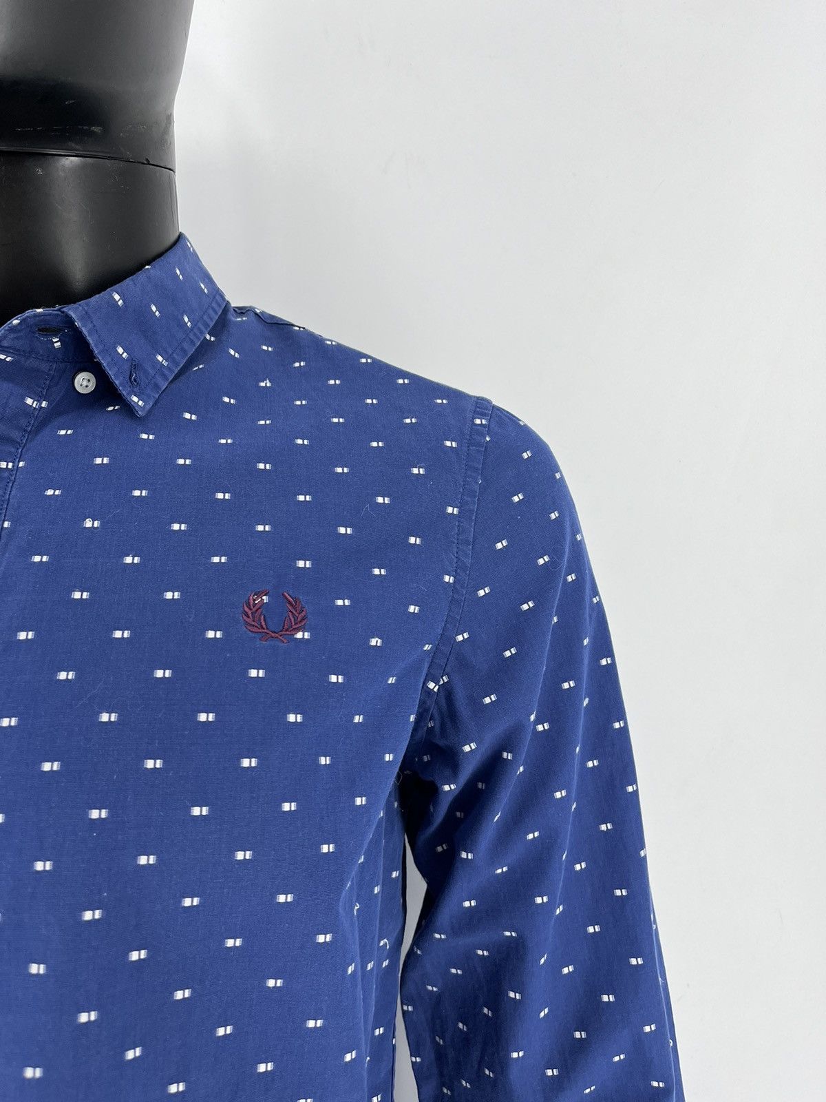 Fred Perry × Vintage Vintage FRED PERRY Long Sleeve Button Down Shirt Size US M / EU 48-50 / 2 - 8 Thumbnail
