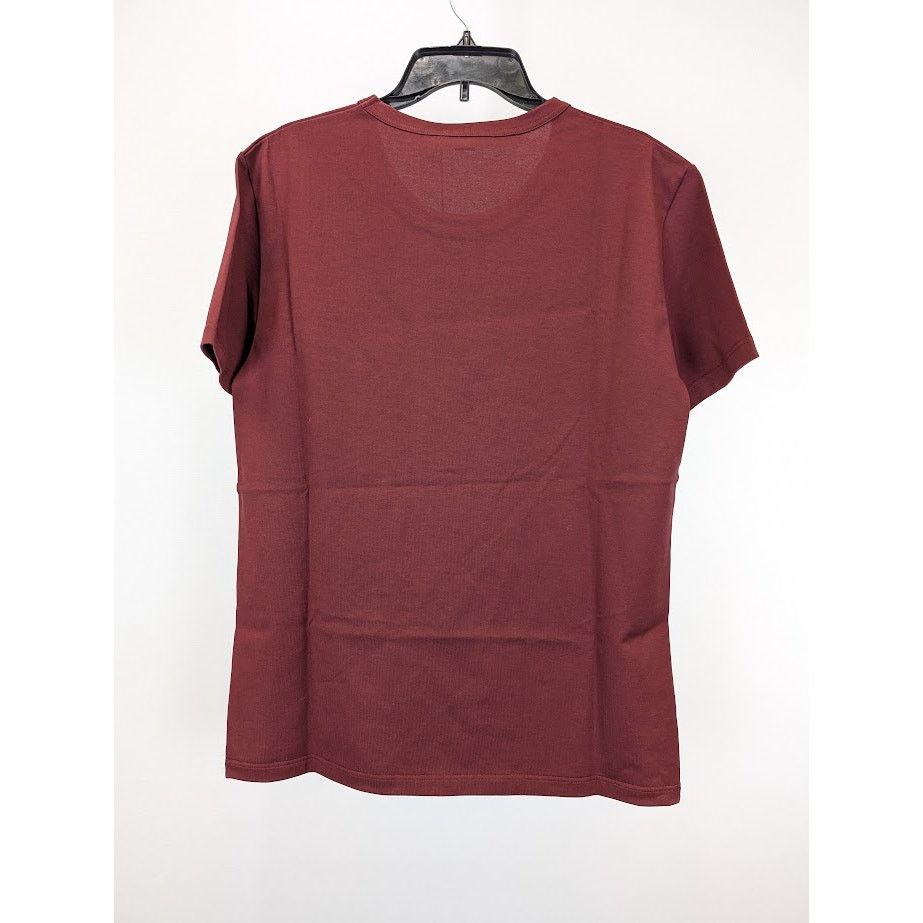 Alexander McQueen o1rshd1 Short Sleeve T-Shirt in Burgundy XL Size US XL / EU 56 / 4 - 13 Thumbnail