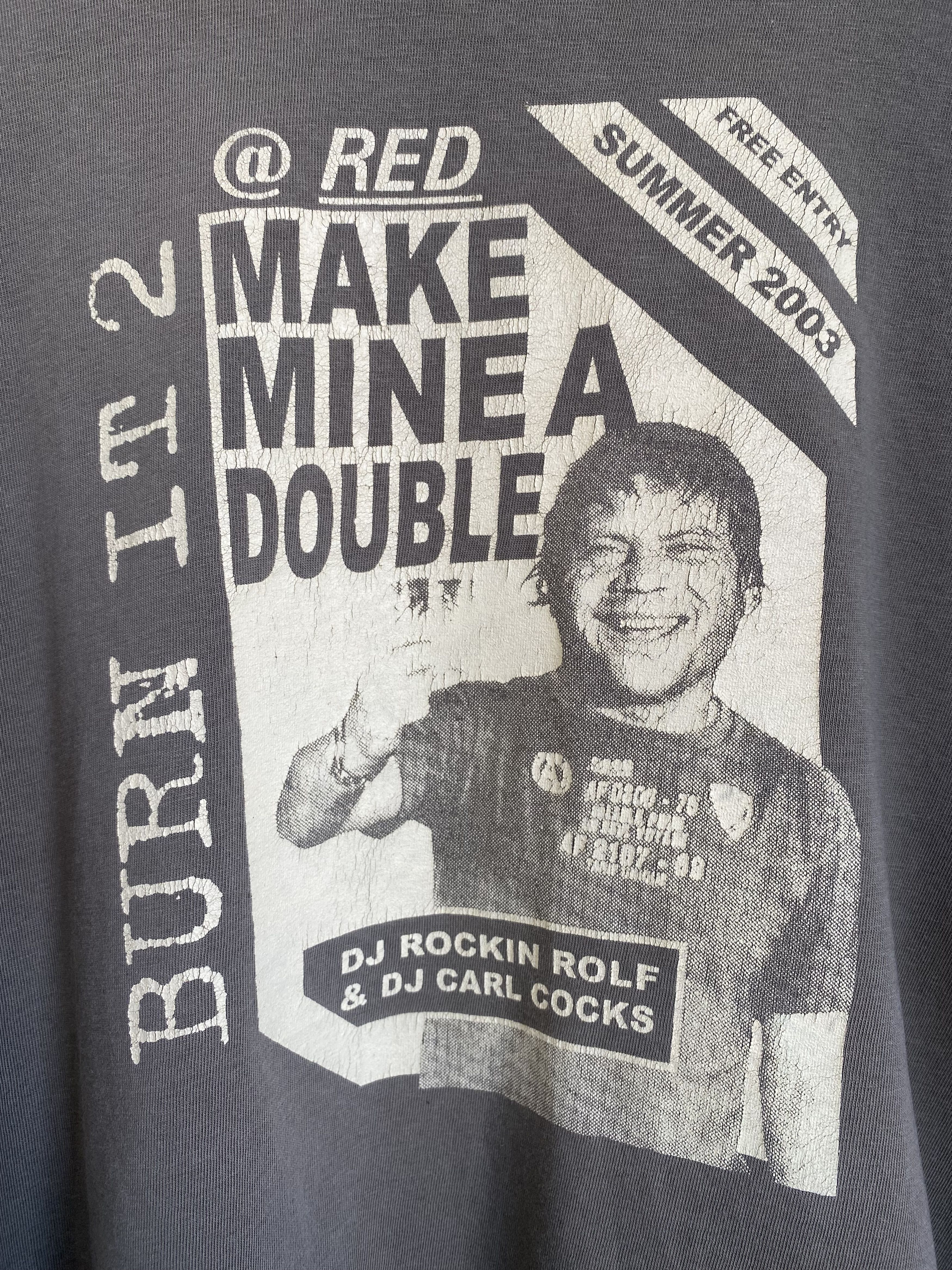 Band Tees × Vintage Vintage 2003 Dj Rockin Rolf & dj carl cox t-shirt Size US L / EU 52-54 / 3 - 2 Thumbnail