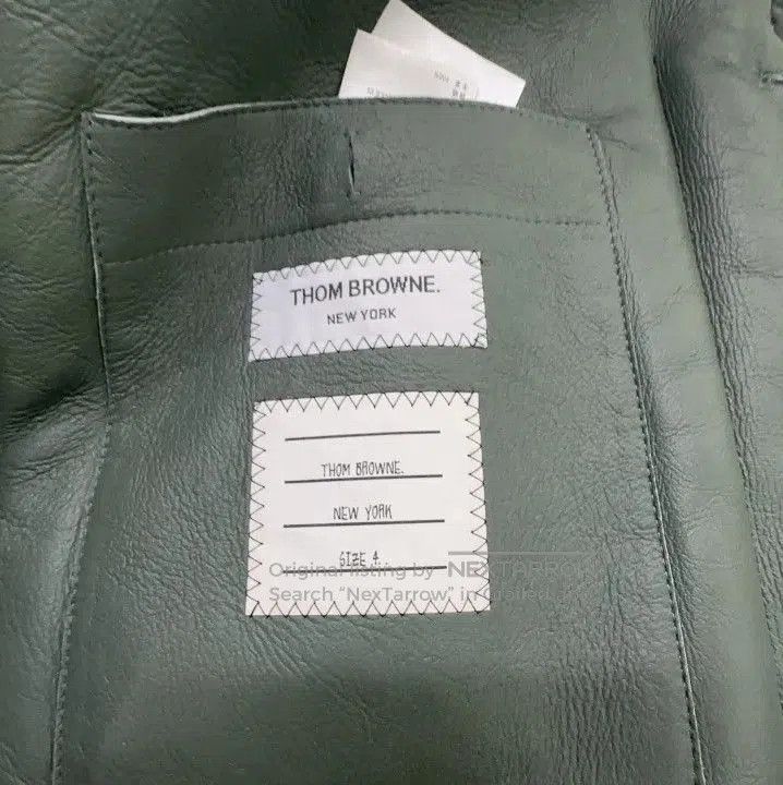 Thom Browne Thom Browne Green Shearling Button. Size US S / EU 44-46 / 1 - 5 Thumbnail