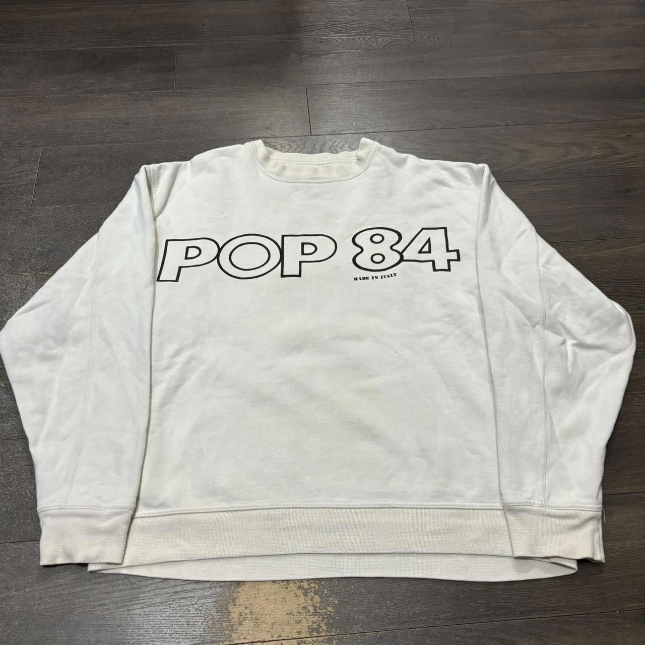 Designer Vintage Pop 84 Crewneck Sweatshirt 90s Large Size US L / EU 52-54 / 3 - 3 Thumbnail