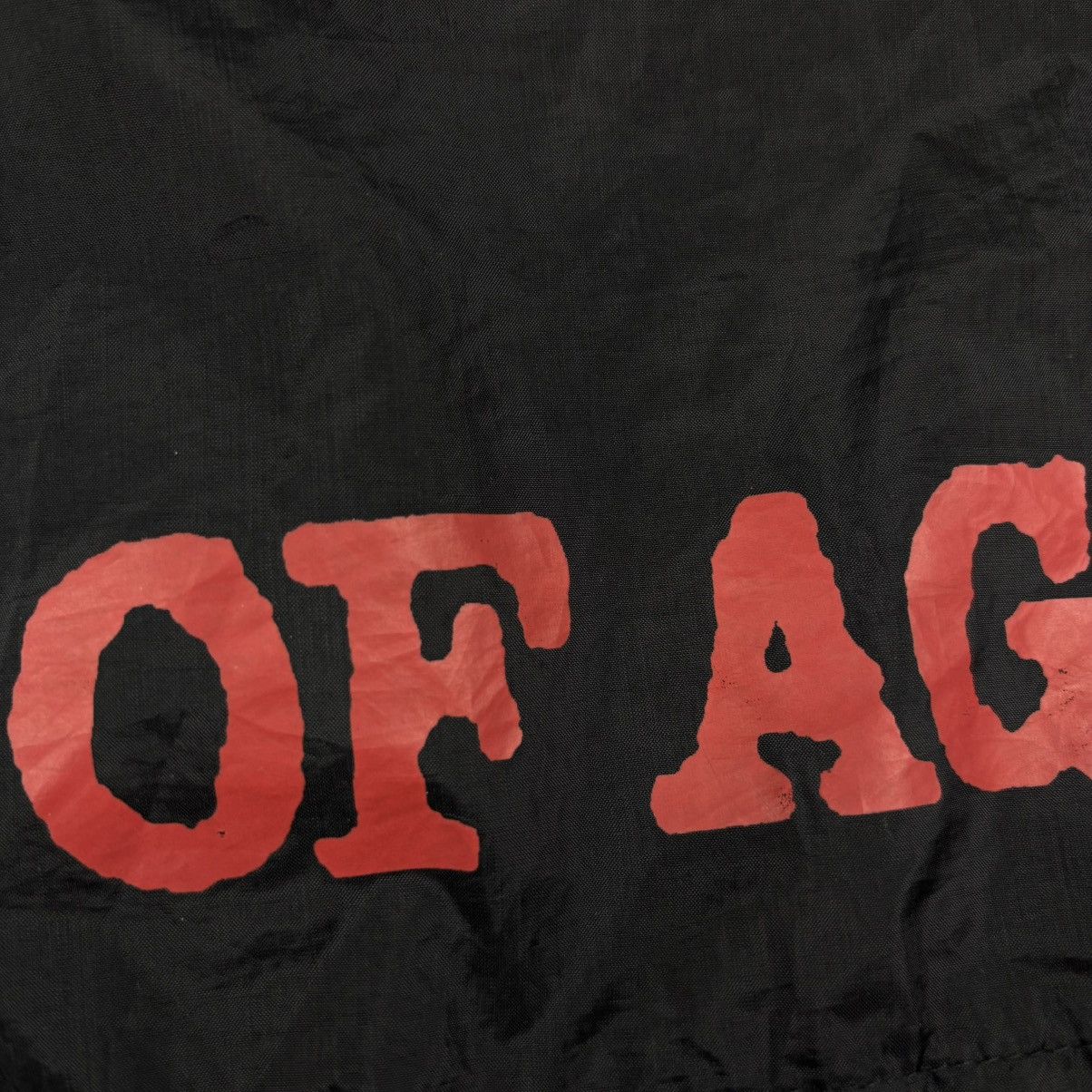 Band Tees Original vintage Life of Agony – Nylon Hooded Jacket 1996 Size US XL / EU 56 / 4 - 6 Thumbnail