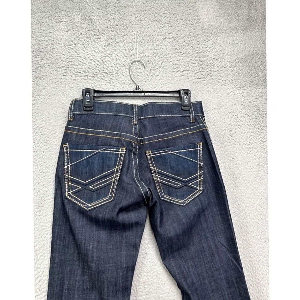 BKE BKE Jeans Bootcut Denim 30x32 Blue Dark Wash Stretch Pockets Men Regular 30x32 NEW Size US 27 - 4 Thumbnail