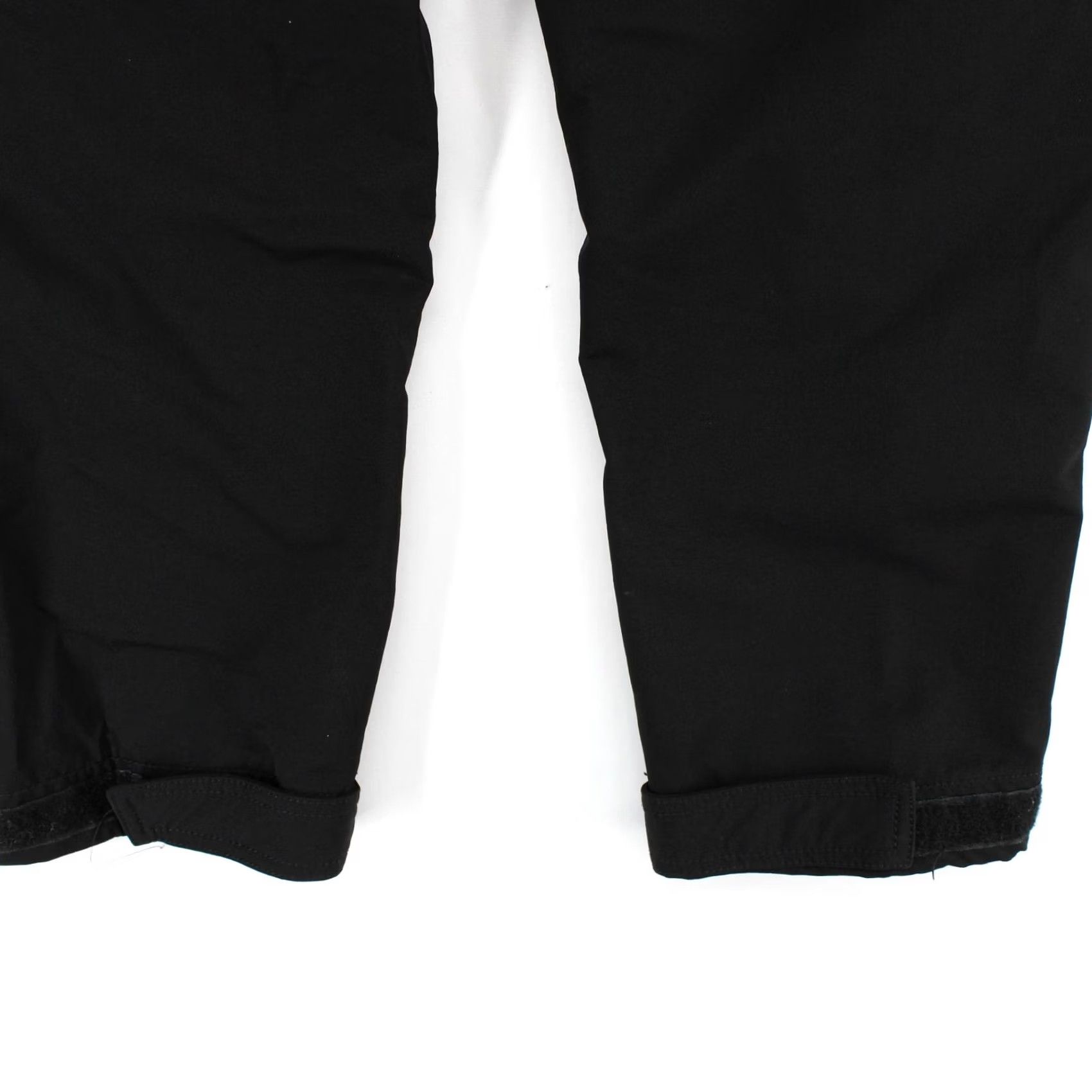 Vintage NOME Cargo Pants Mens S Black Techwear Utility Joggers Drawstring Elastic Waist Size US 29 - 5 Thumbnail