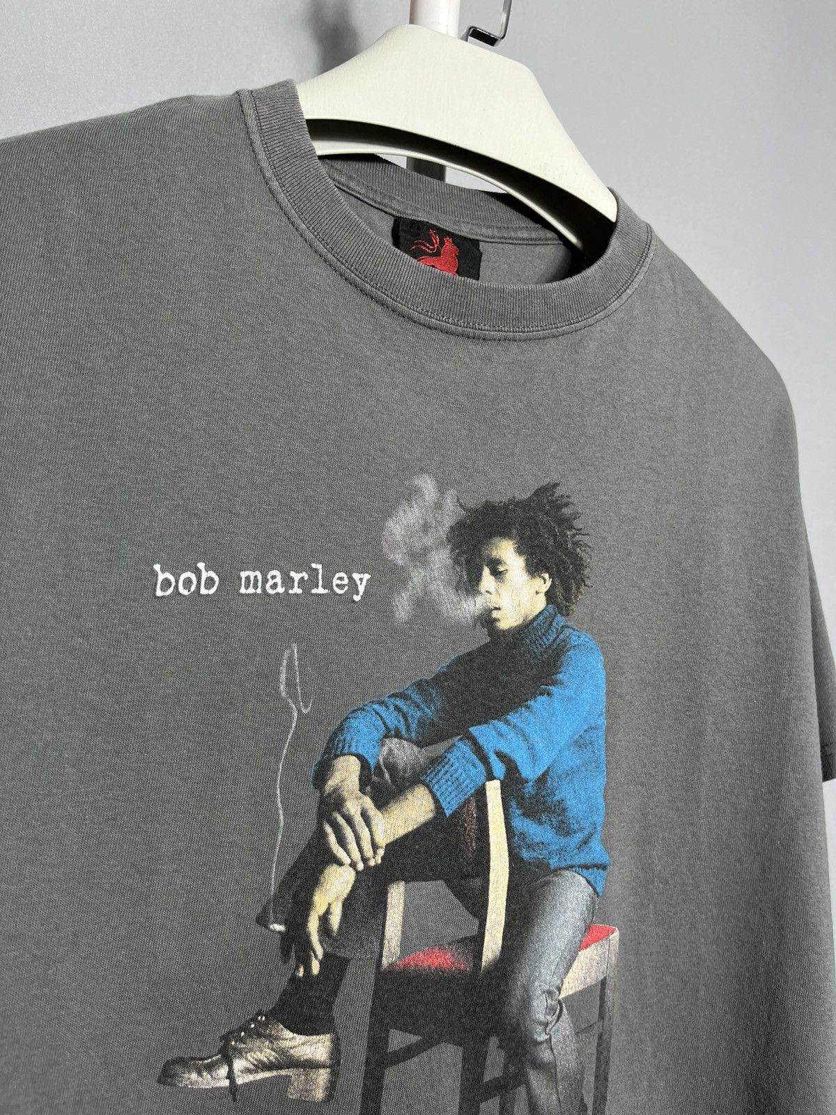 Zion Rootswear Bob Marley Tee T Shirt Vintage 2001 cotton grey band Size US M / EU 48-50 / 2 - 2 Thumbnail
