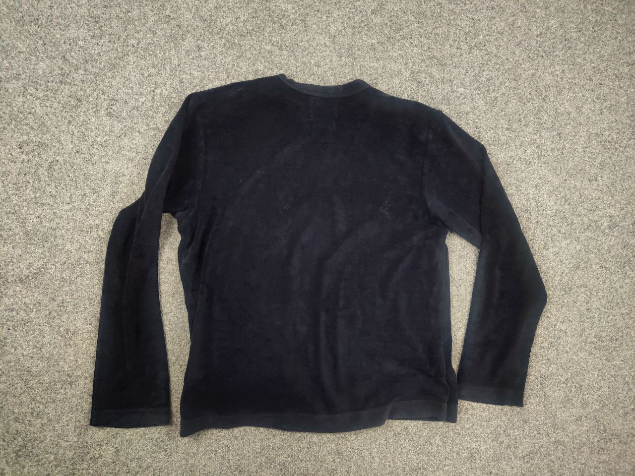 Howlin' Howlin' Headhunter Belgium Navy velour Pocket longsleeve Size US M / EU 48-50 / 2 - 8 Thumbnail