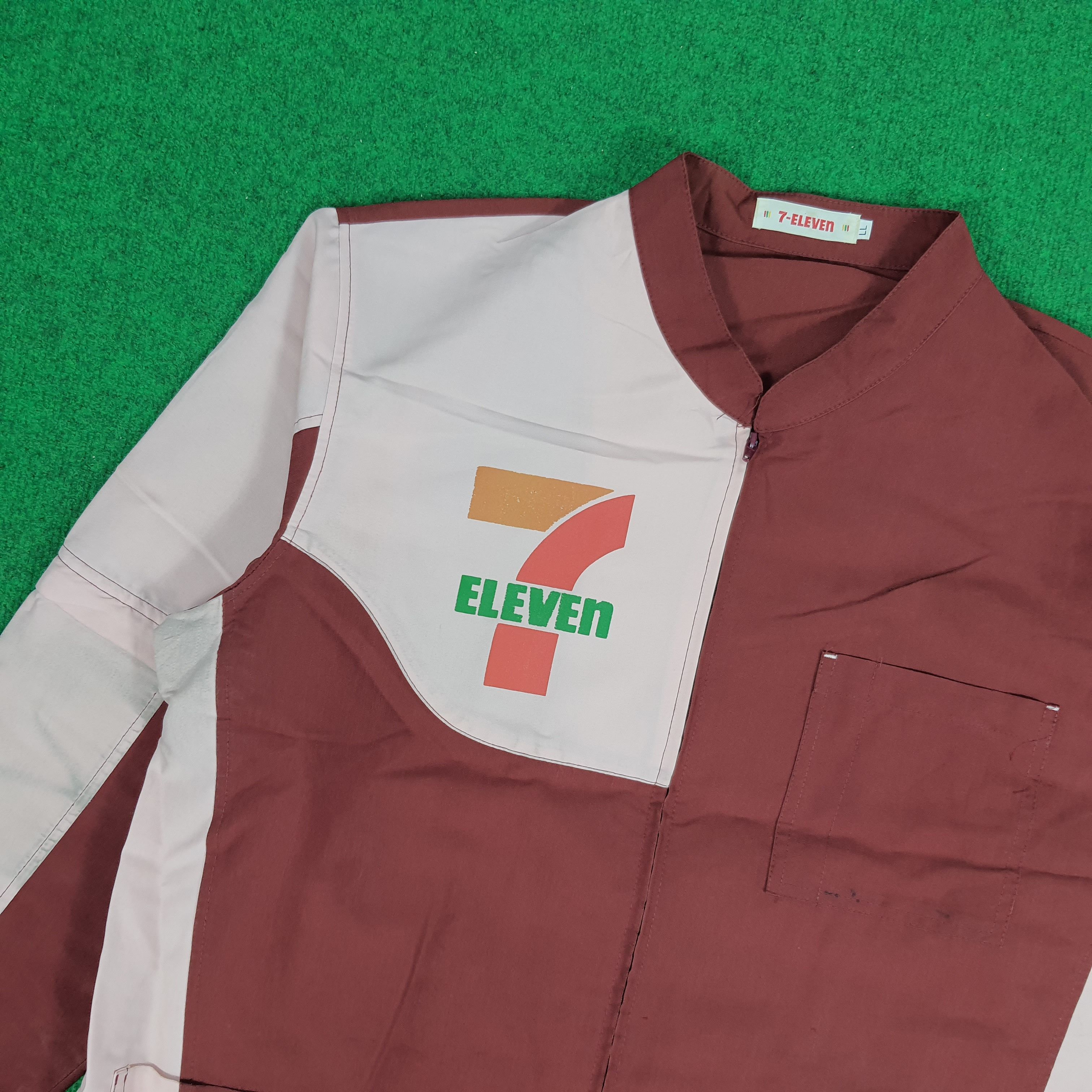 Japanese Brand × Vintage Vintage 7 Eleven Japan Staff Uniform Japanese Brand Jacket Size US L / EU 52-54 / 3 - 2 Thumbnail