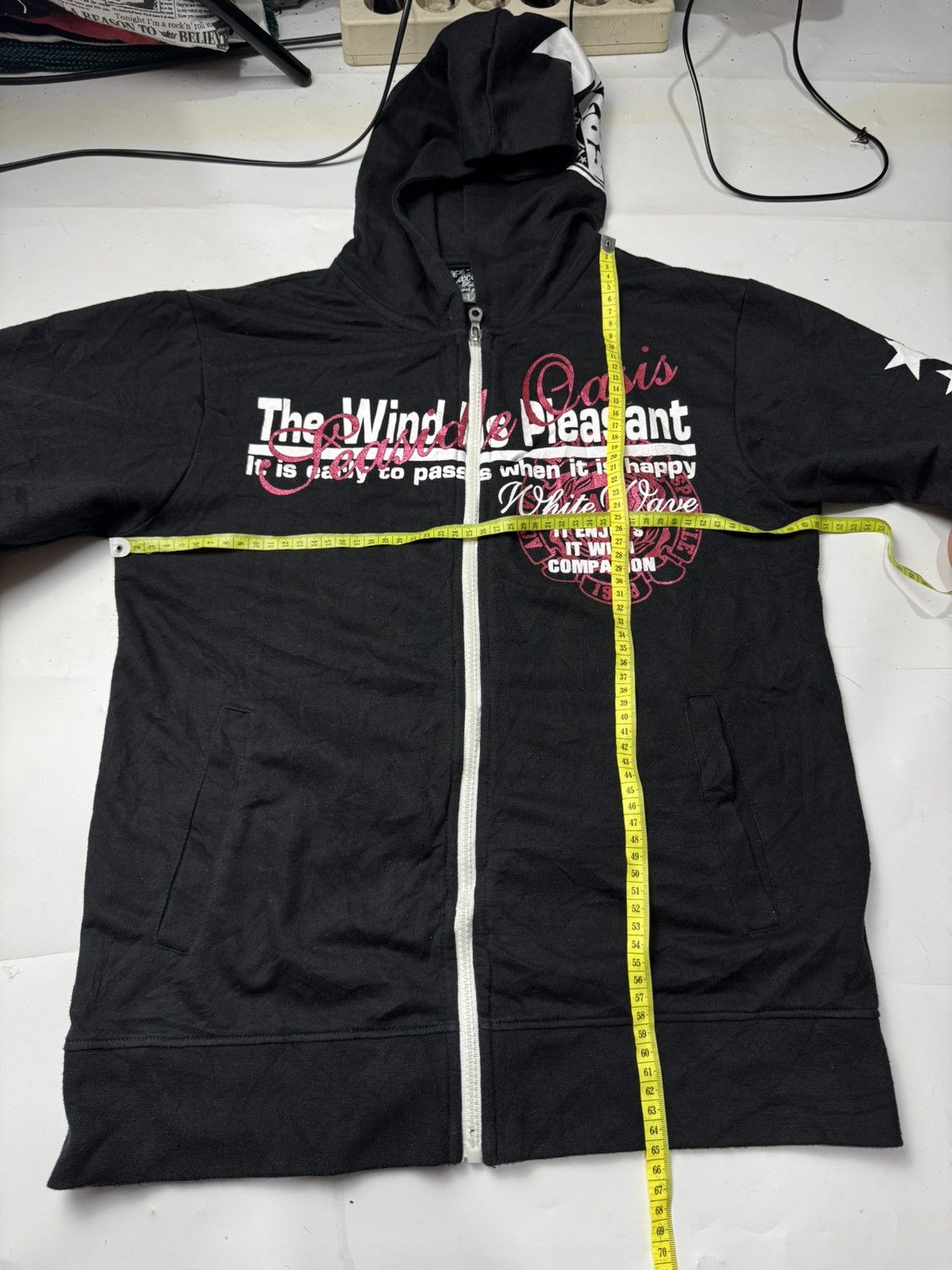 If Six Was Nine × Japanese Brand × Le Grande Bleu (L.G.B.) Japanese Hoodie Poem Excuse 2000s Size US M / EU 48-50 / 2 - 8 Thumbnail