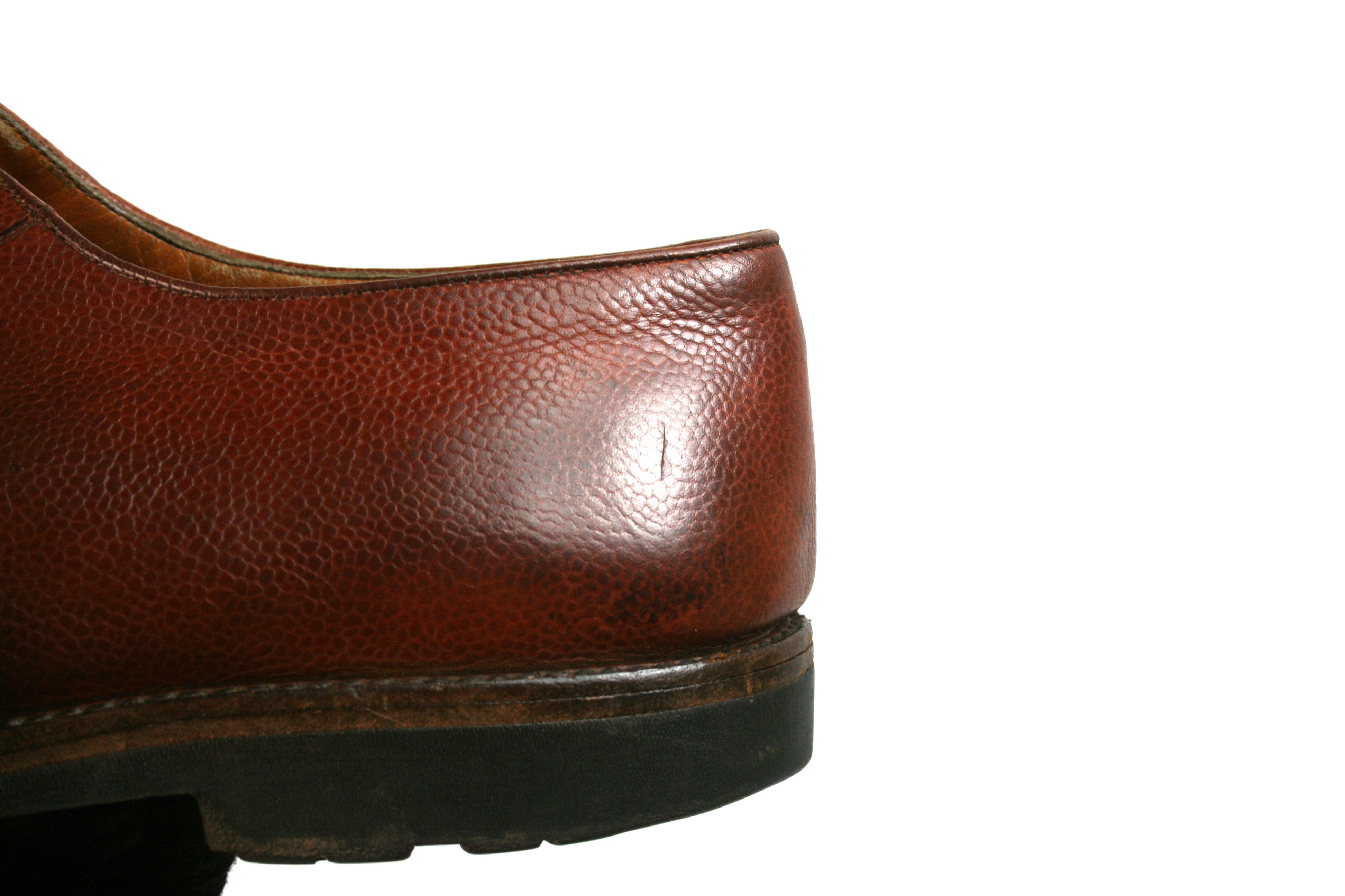 Salvatore Ferragamo 00S Grain Leather Derby Vintage Size US 10 / EU 43 - 7 Thumbnail