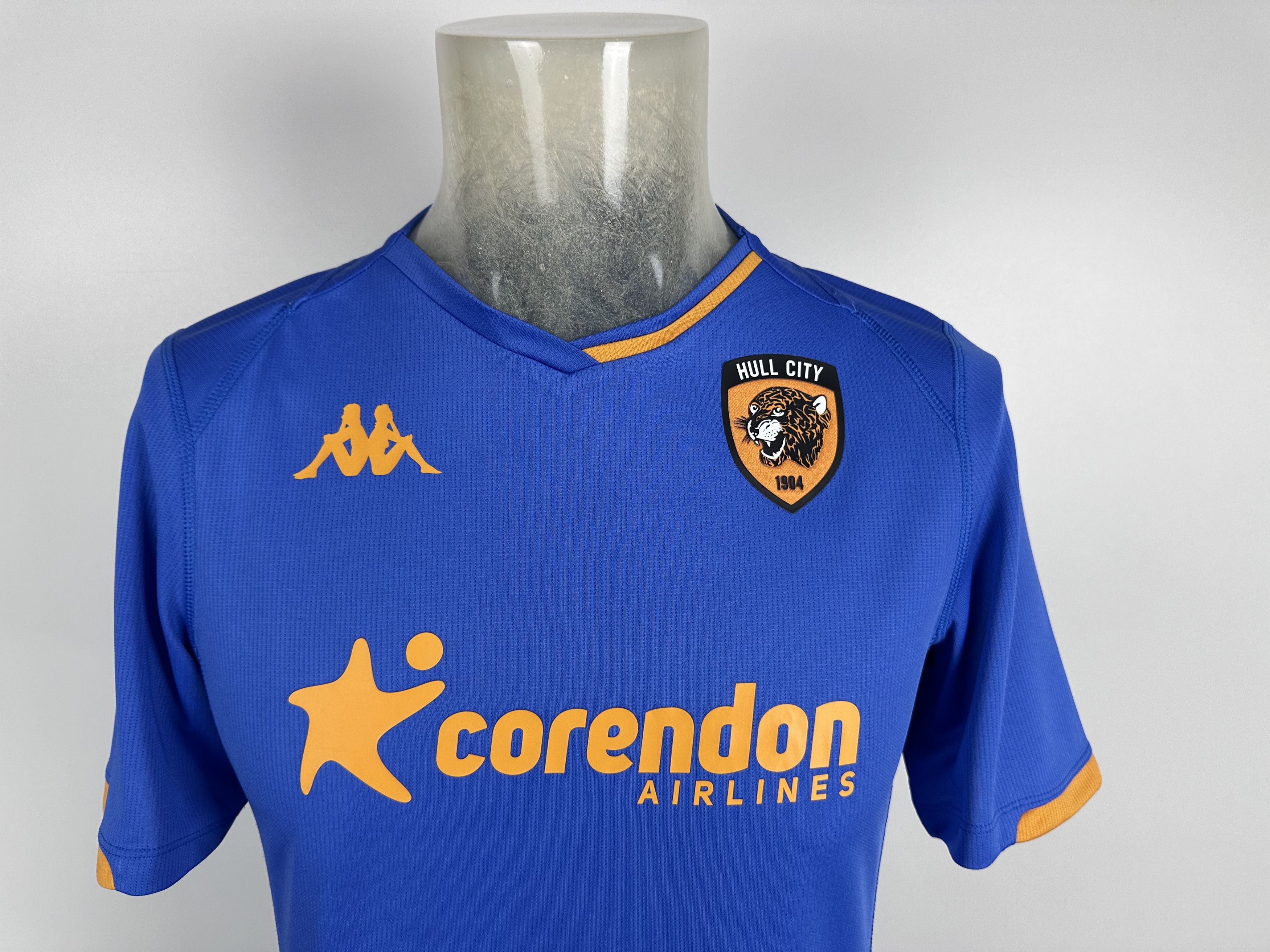 Kappa HULL CITY 2022 2023 THIRD FOOTBALL SHIRT SOCCER JERSEY KAPPA Size US S / EU 44-46 / 1 - 4 Thumbnail