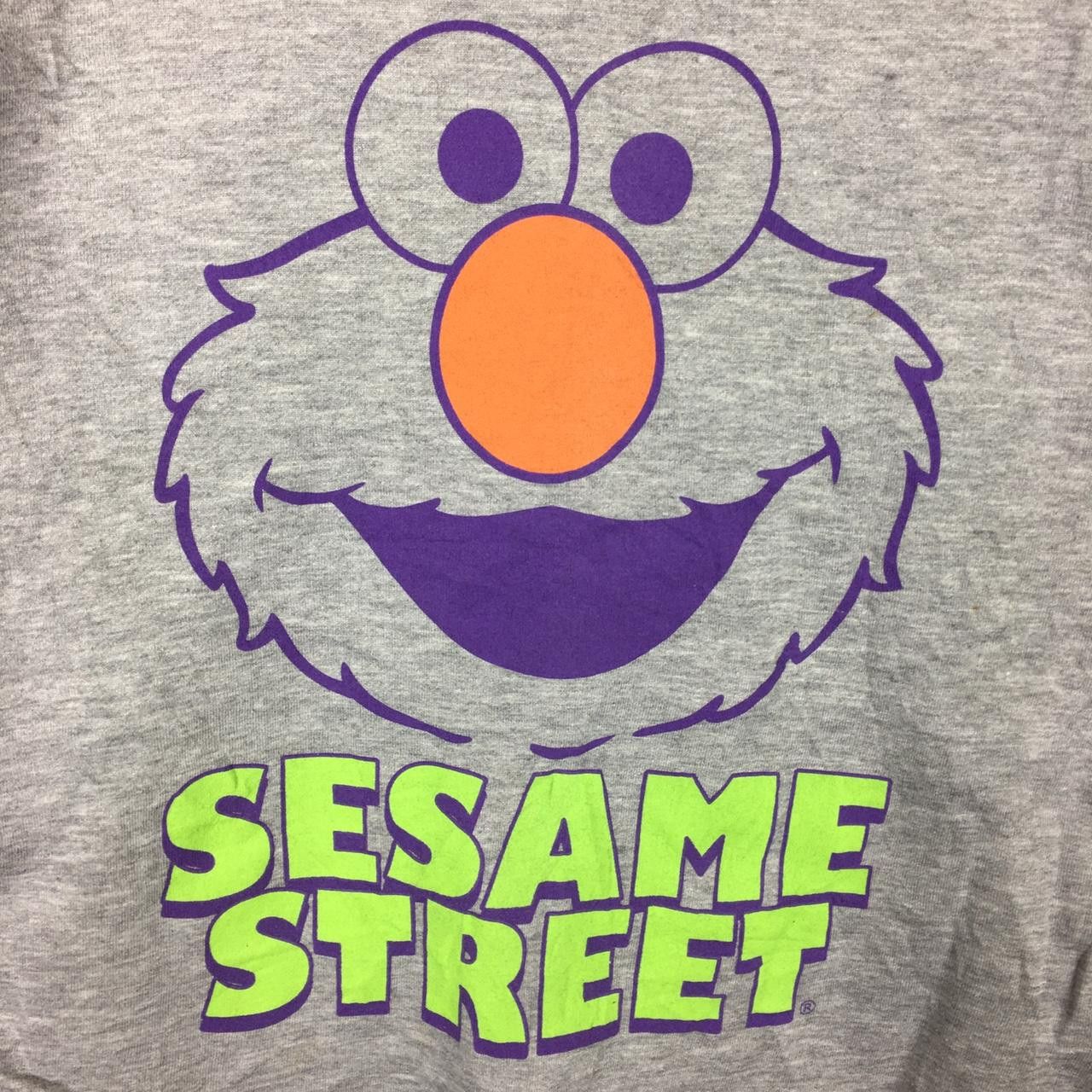 Vintage Vtg SESAME STREET ELMO Cartoon Anime Comics Sweatshirt Size US L / EU 52-54 / 3 - 2 Thumbnail