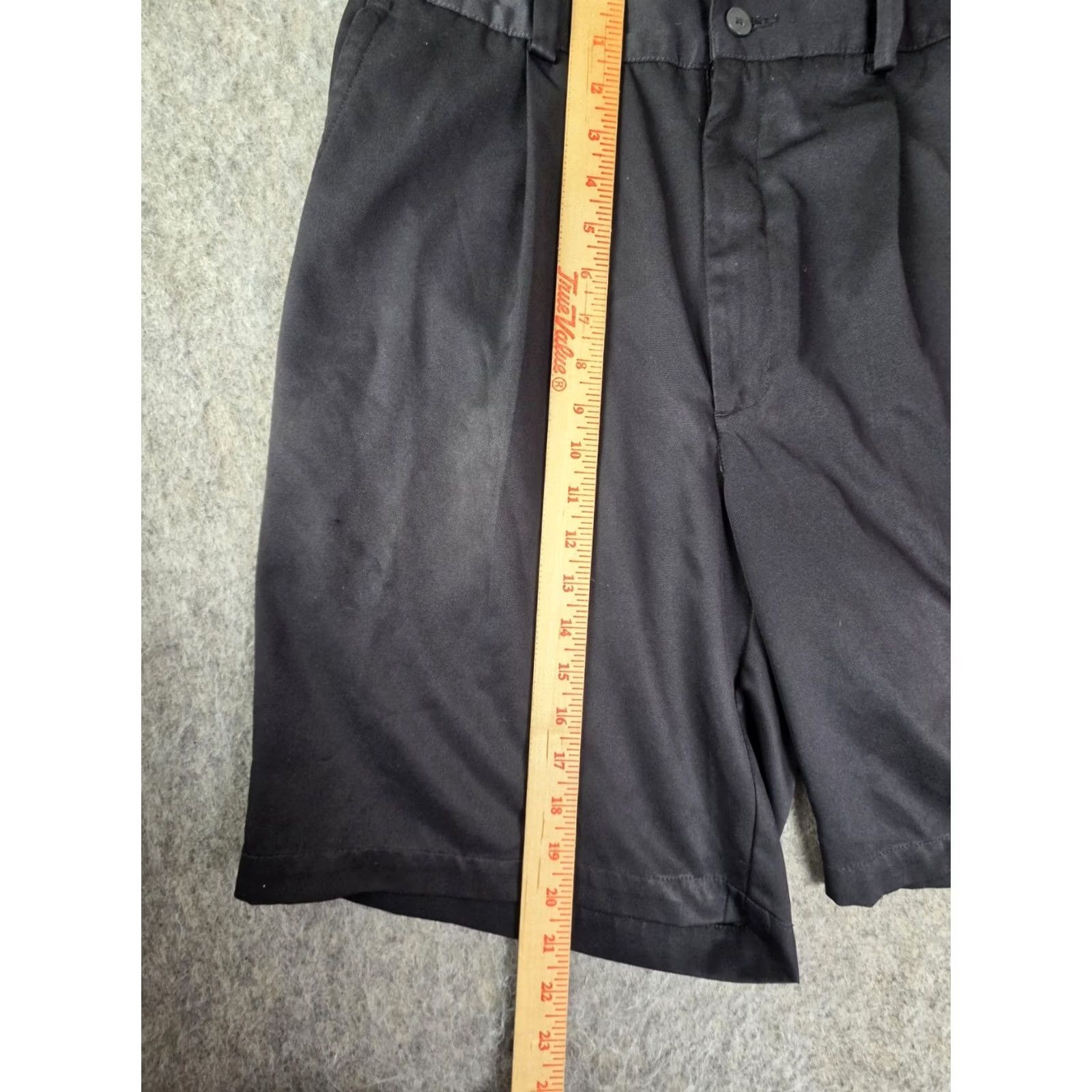 Nike Nike Golf Shorts Mens 34 Black Chino Pleated Regular Inseam 10 in Pockets Sports Classic Logo Size US 34 / EU 50 - 6 Thumbnail