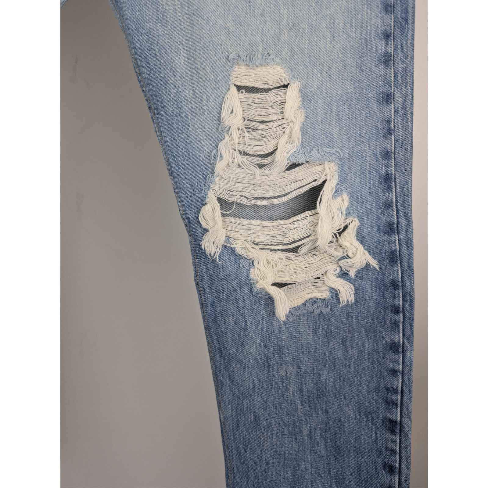 Gallery Dept. o1rshd1 Ken slim-fit paneled distressed denim jeans in blue Size US 36 / EU 52 - 4 Thumbnail