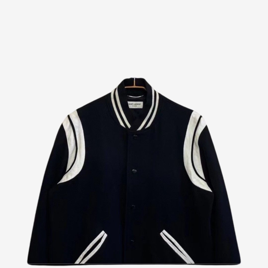 Saint Laurent Paris *2013* Saint Laurent Paris Teddy Jacket Sz. 52 Size US L / EU 52-54 / 3 - 3 Thumbnail