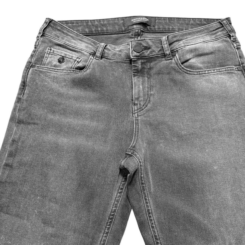 Scotch & Soda Scotch & Soda Black La Bohemienne Mid Rise Skinny Jeans Siz Size 31" - 5 Thumbnail