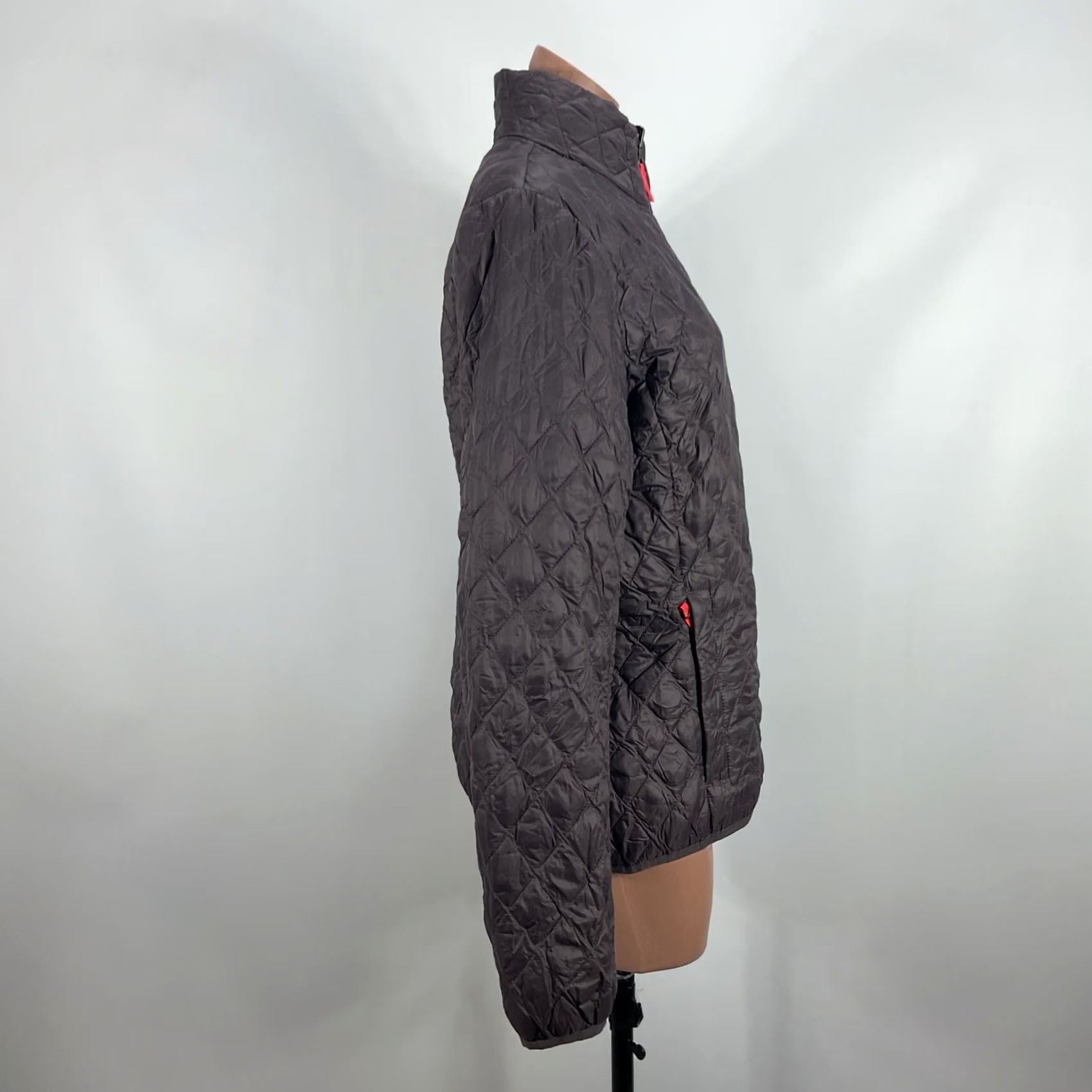 The North Face The North Face Thermoball Quilted Jacket Womens L Brown Coral Pink Quilted Puffer Jacket Thermoball Size L / US 10 / IT 46 - 6 Thumbnail