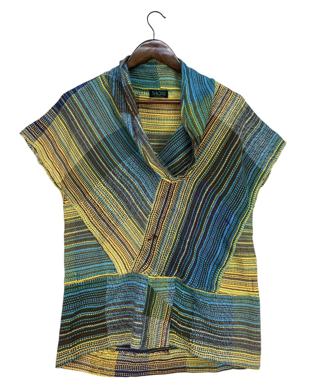 Handmade Saori Hand Woven Size ONE SIZE - 1 Thumbnail