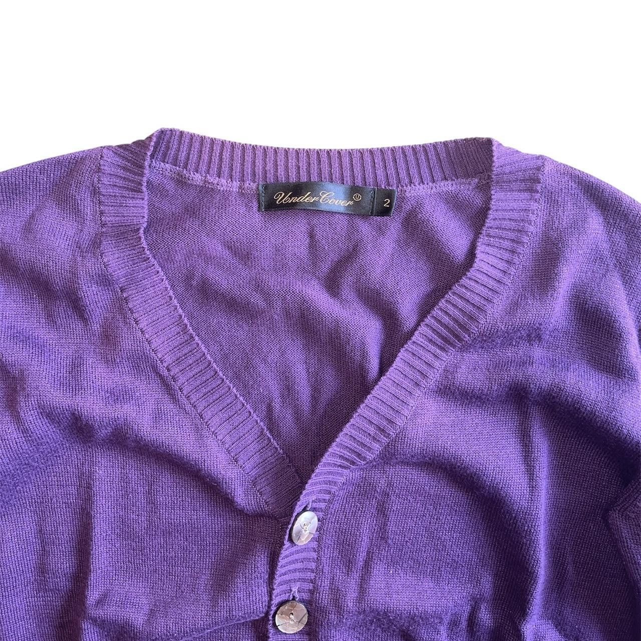 Jun Takahashi × Undercover × Vintage UNDERCOVER 2005 S/S But Beautiful II Cardigan Size M / US 6-8 / IT 42-44 - 5 Thumbnail