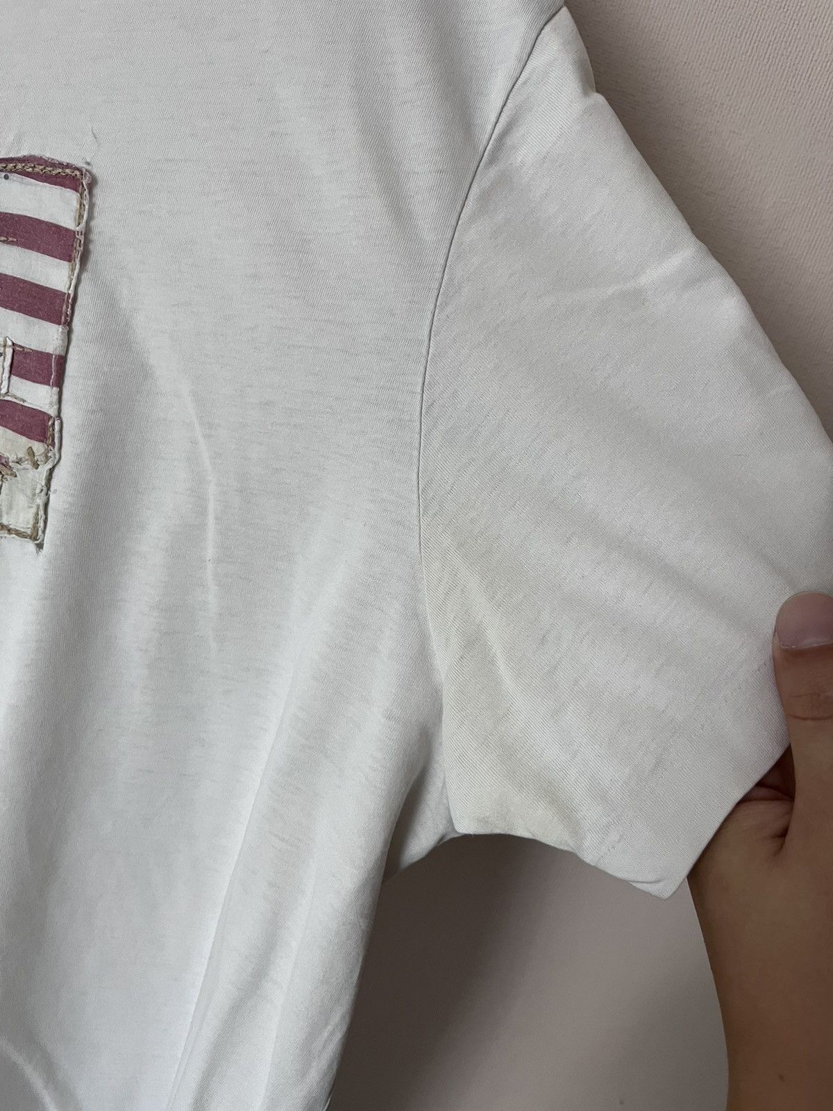 Denim & Supply Ralph Lauren *RARE* Denim & Supply Ralph Lauren Patchwork USA Flag Shirt Size US XXL / EU 58 / 5 - 8 Thumbnail