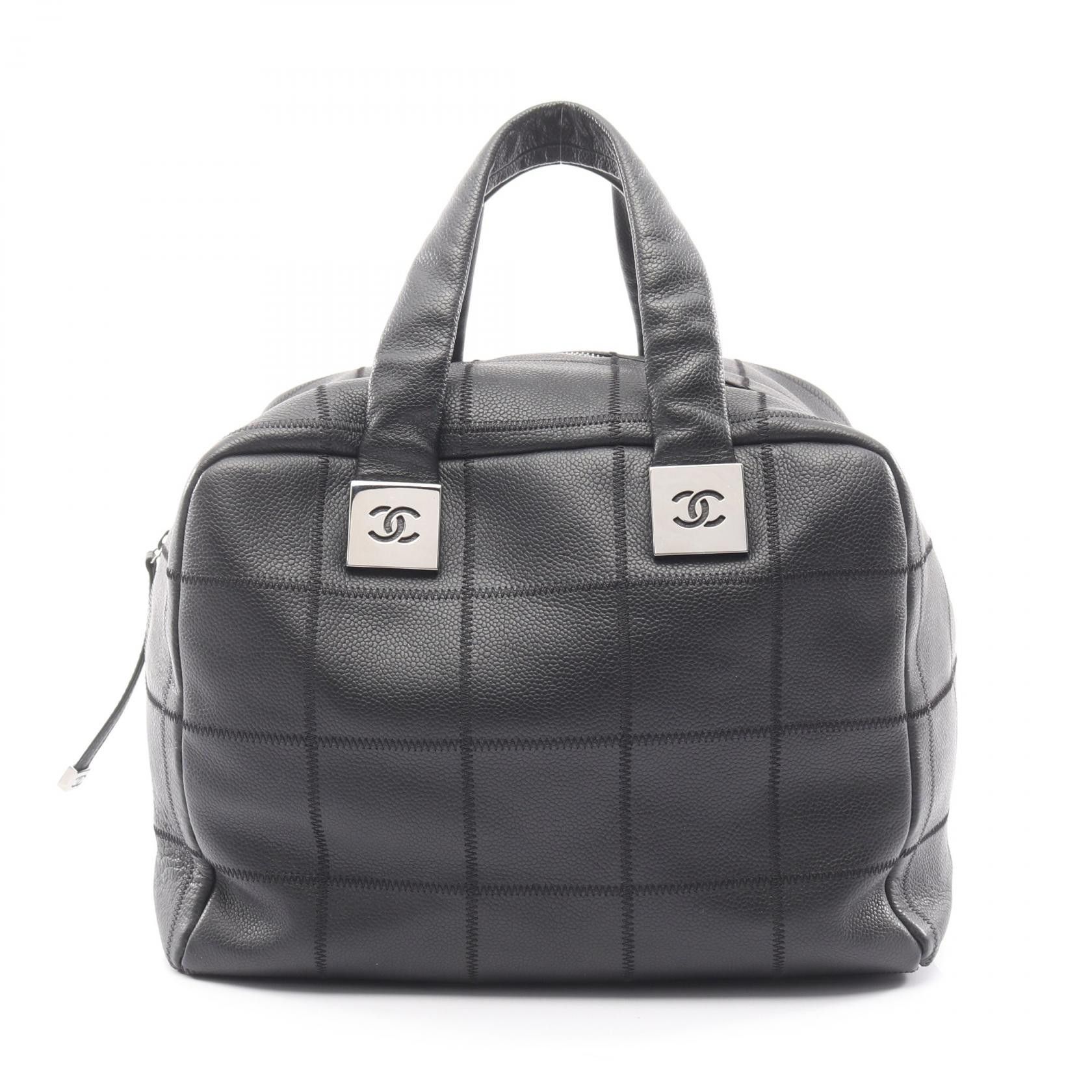 Chanel Chanel Chanel Chocolate Bar Calf Leather Handbag Leather Handbag DUTY FREE for USA Size ONE SIZE - 1 Thumbnail