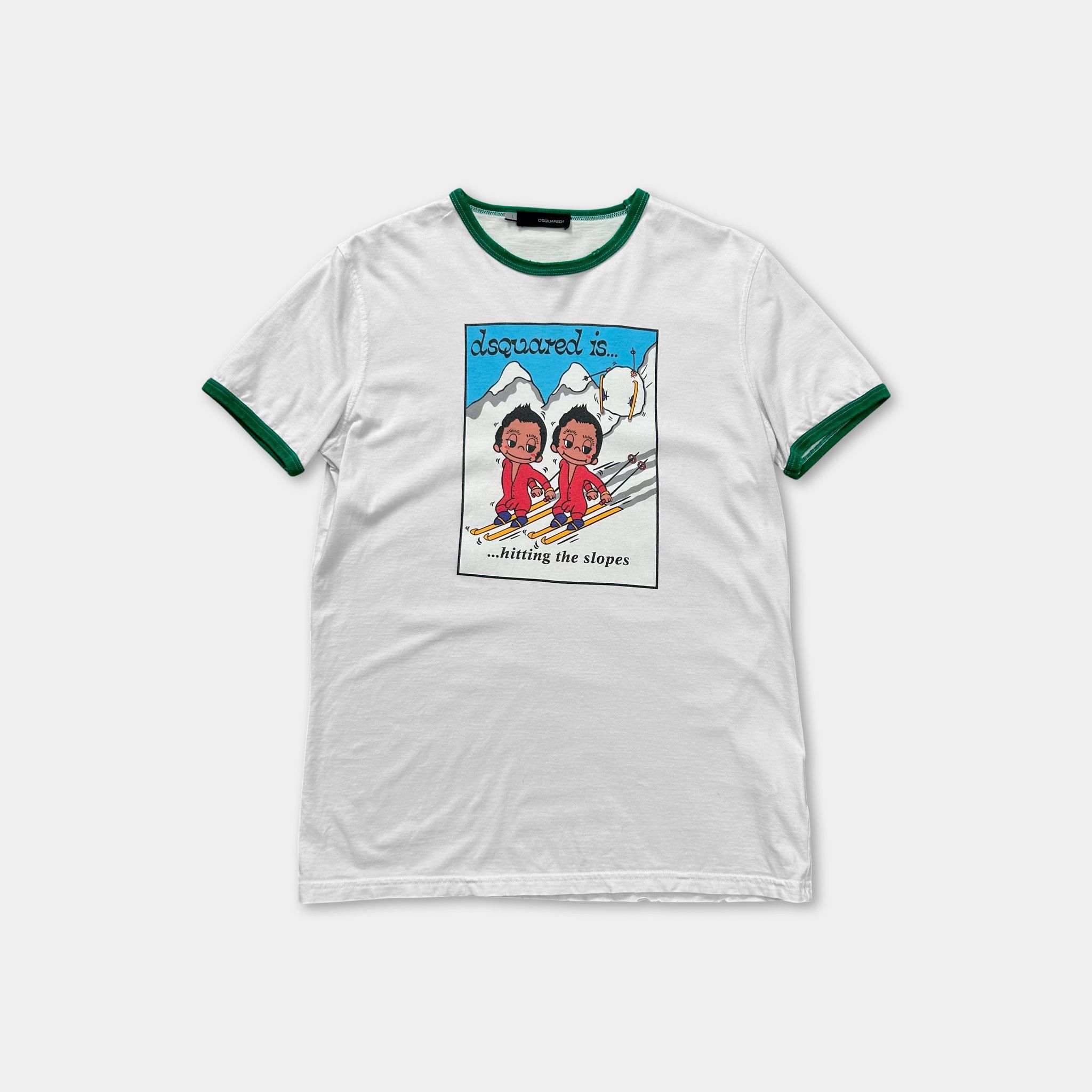 Dsquared2 Dsquared2 "Ski" Graphic T-Shirt Size ONE SIZE - 1 Thumbnail