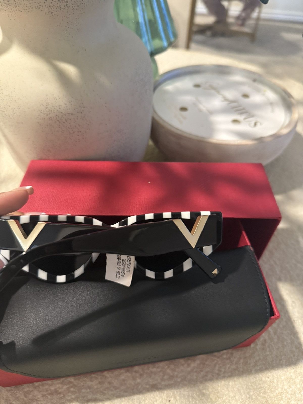 Valentino Valentino Sunglasses Size ONE SIZE - 2 Thumbnail