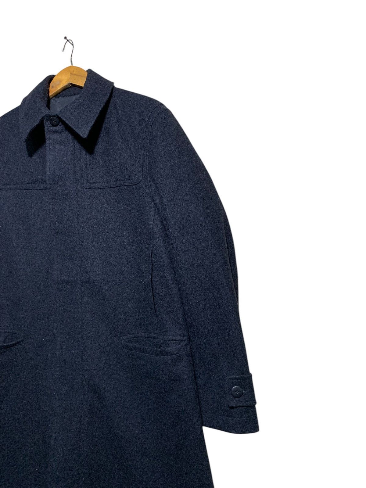 Yohji Yamamoto 🔥YOHJI YAMAMOTO A.A.R WOOL OVERCOATS JACKETS Size US L / EU 52-54 / 3 - 4 Thumbnail