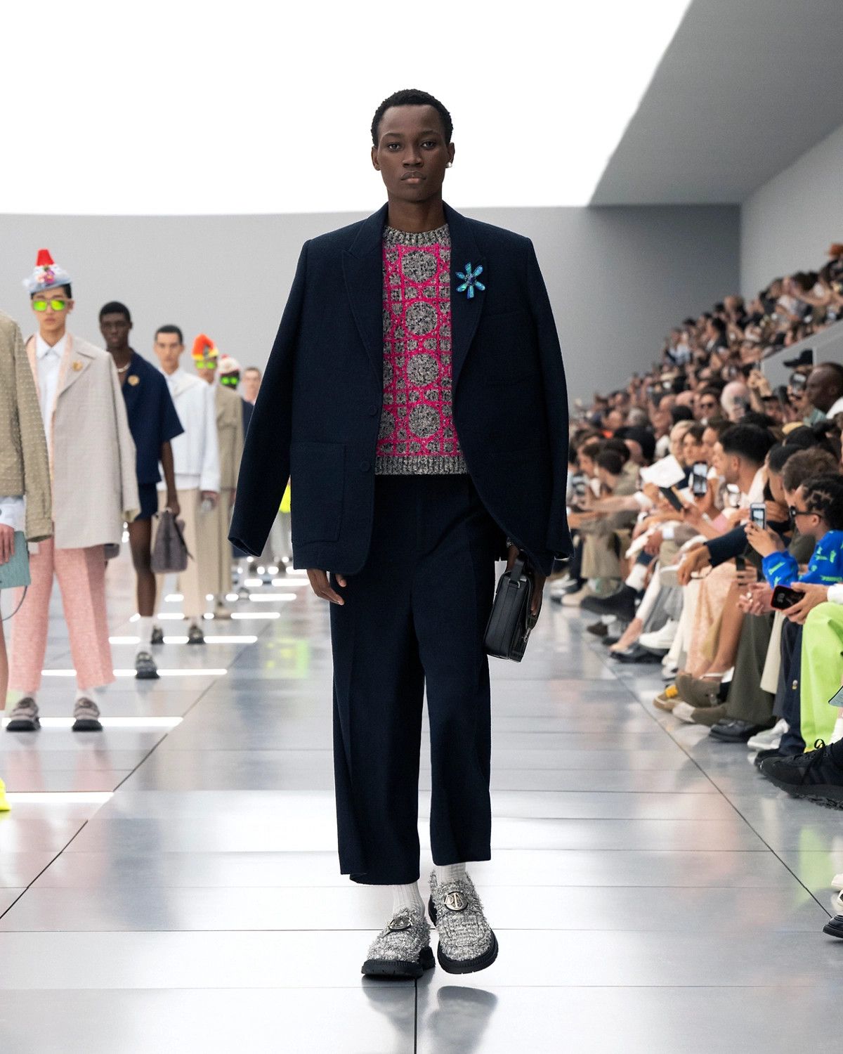 Dior o1bcso1str0226 Jacket in Blue Size US L / EU 52-54 / 3 - 7 Thumbnail