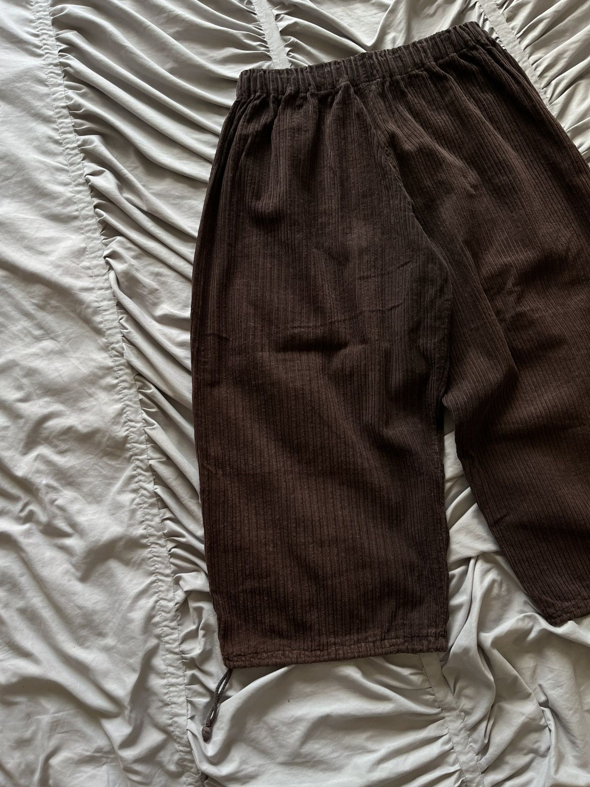 Japanese Brand Velvet Baggy Shorts Vintage Heavyweight Streetwear Japan Y2K Size US 38 / EU 54 - 7 Thumbnail