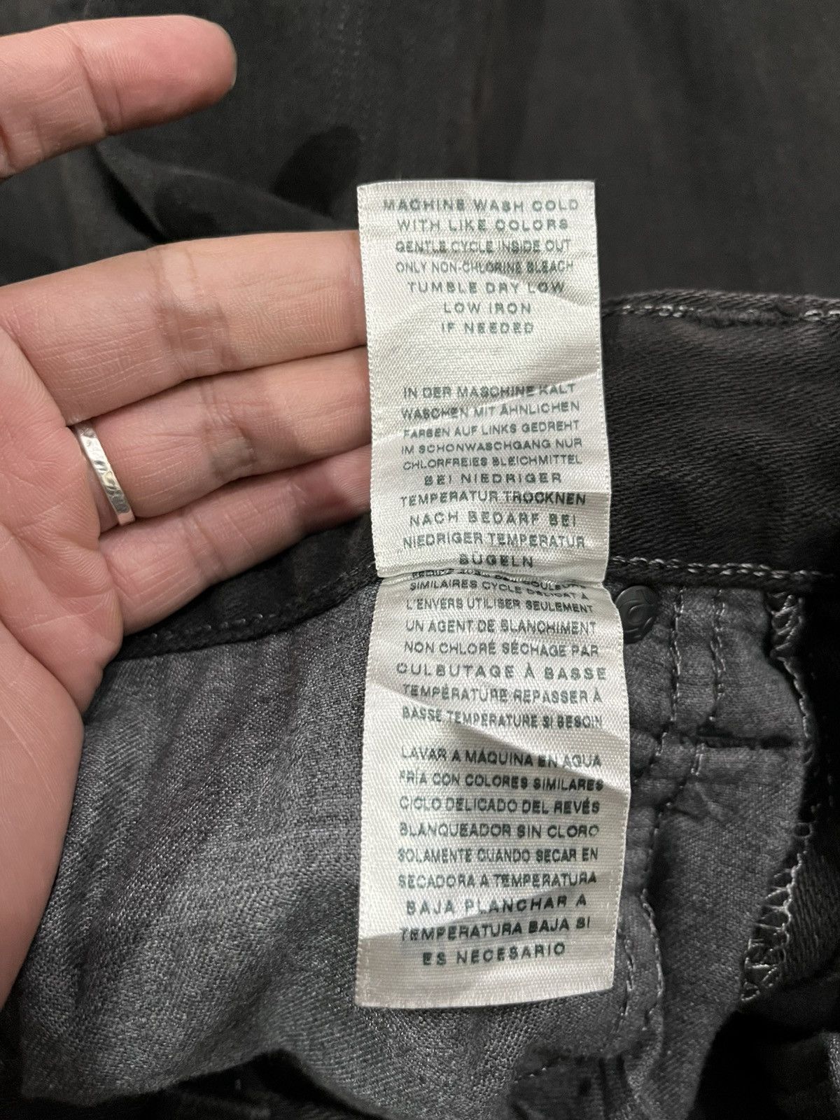 True Religion TRUE RELIGION STONE BLACK JEANS Size US 31 - 9 Thumbnail