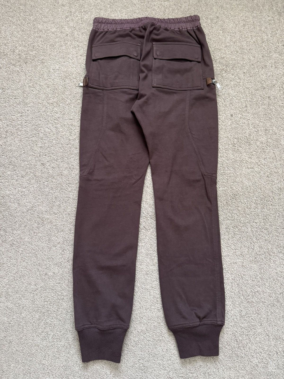Rick Owens SS20 Rick Owens Mainline Blood Red Bauhaus Cargo Pants Size US 28 / EU 44 - 9 Thumbnail