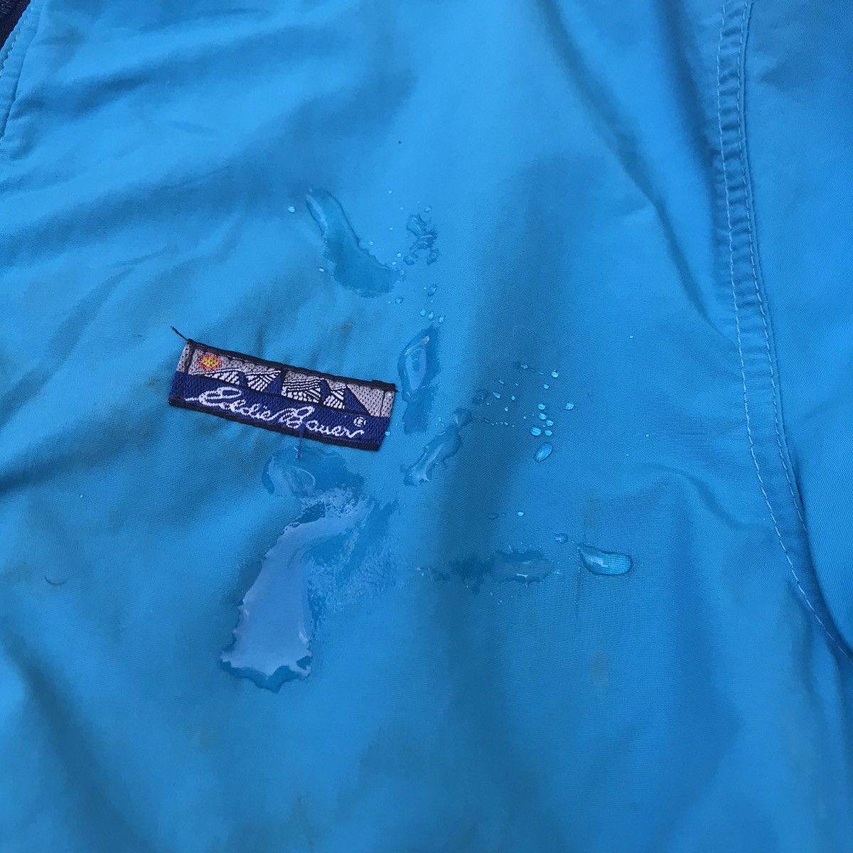 Eddie Bauer × Vintage 90s Eddie Bauer Polar Fleece lined Bomber jacket teal USA Size US M / EU 48-50 / 2 - 13 Thumbnail