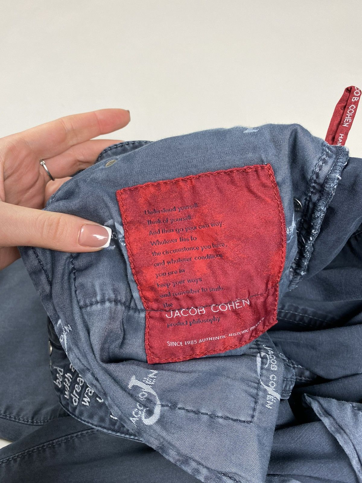 Jacob Cohen Jacob Cohen J620 men’s garment dyed Tailored Jeans Size 36 Size US 36 / EU 52 - 19 Thumbnail