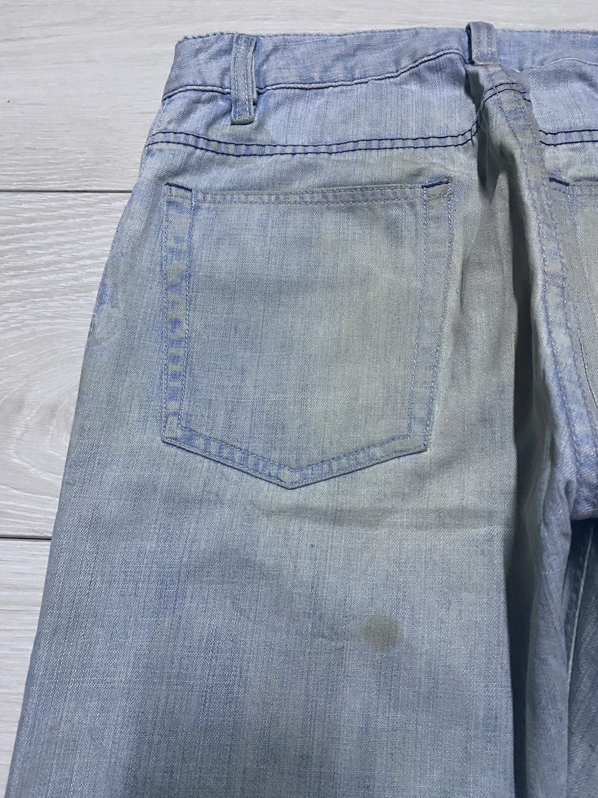 A-COLD-WALL* × Diesel Vintage Diesel Light Wash Little Bootcut Jeans Size US 28 / EU 44 - 9 Thumbnail