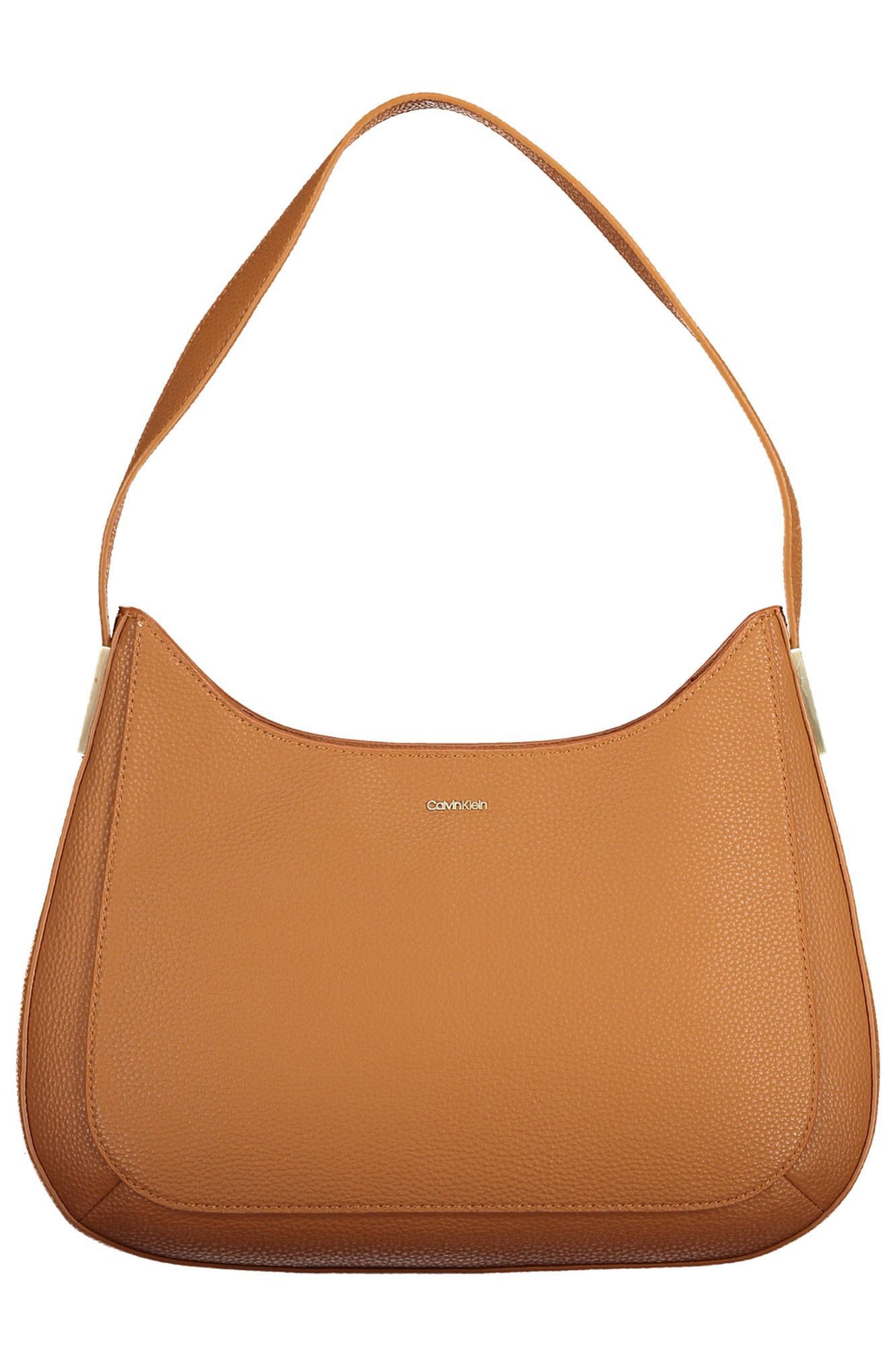 Calvin Klein Brown Polyester Women Women's Handbag Size ONE SIZE - 1 Thumbnail