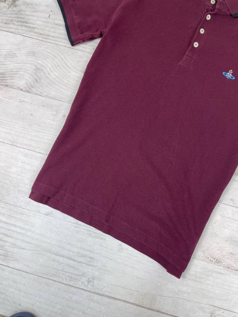 Vivienne Westwood Vivienne Westwood Polo Shirt Logo Orb Basic Luxury Size US XL / EU 56 / 4 - 3 Thumbnail