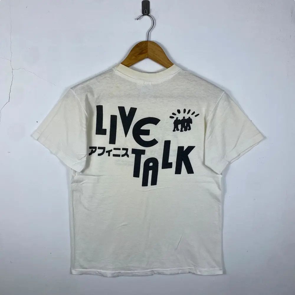 Vintage Vintage 80's LIVE TALK Come Come Club 1987 Tee Shirt Medium Size US M / EU 48-50 / 2 - 4 Thumbnail