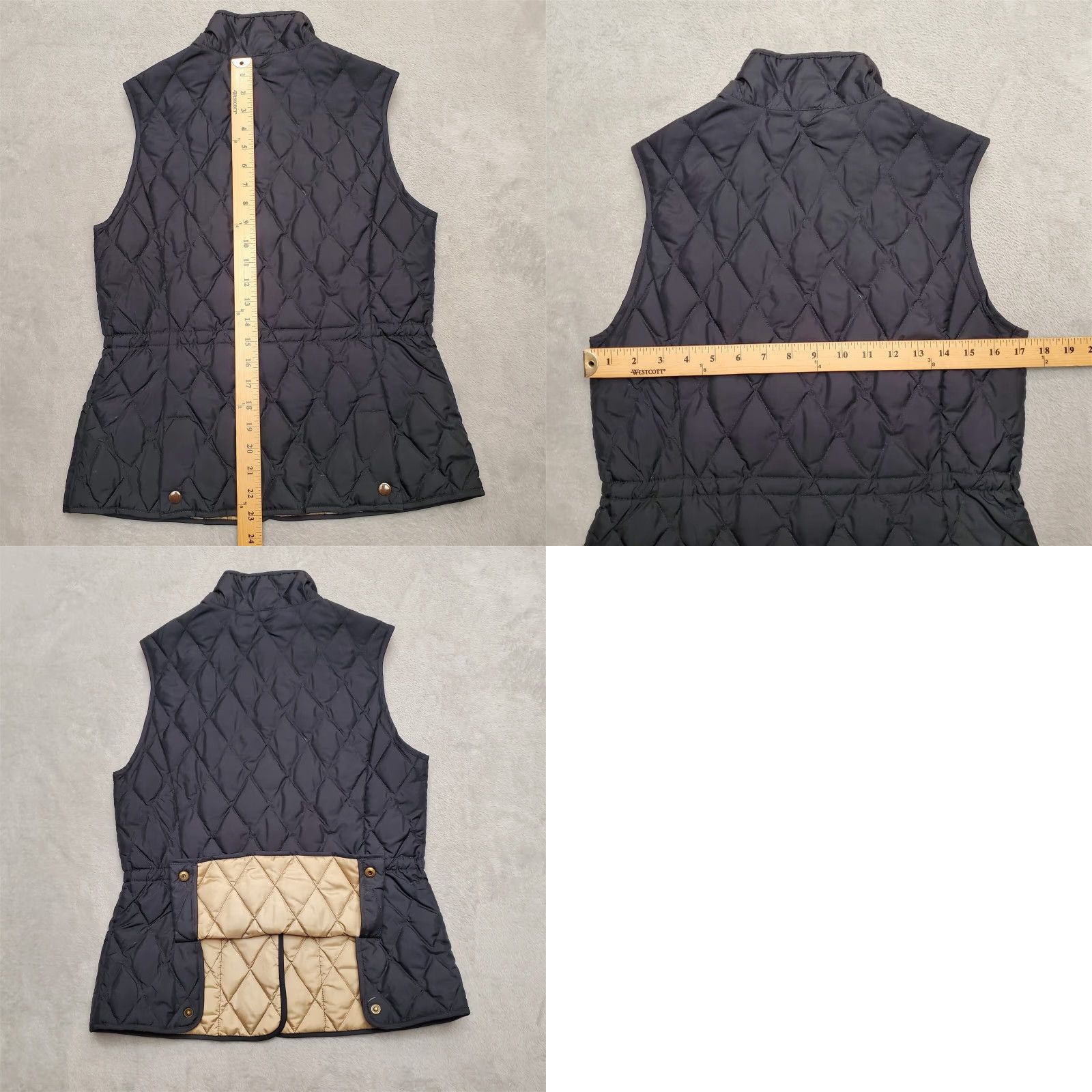 Eddie Bauer VINTAGE Eddie Bauer Vest Women S Black Premium Quality Goose Down Puffer 550 Fill Wind-Resistant/Snap Sleeveless Size S / US 4 / IT 40 - 8 Thumbnail