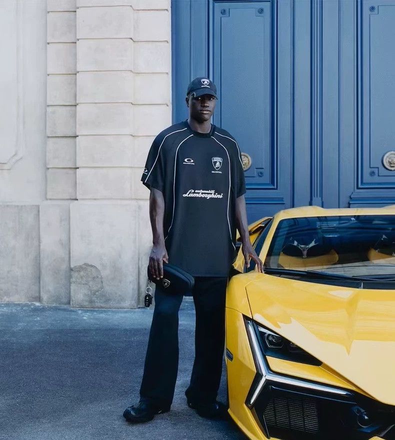Balenciaga Balenciaga Lamborghini co-branded jerseys with short sleev Size US S / EU 44-46 / 1 - 7 Thumbnail