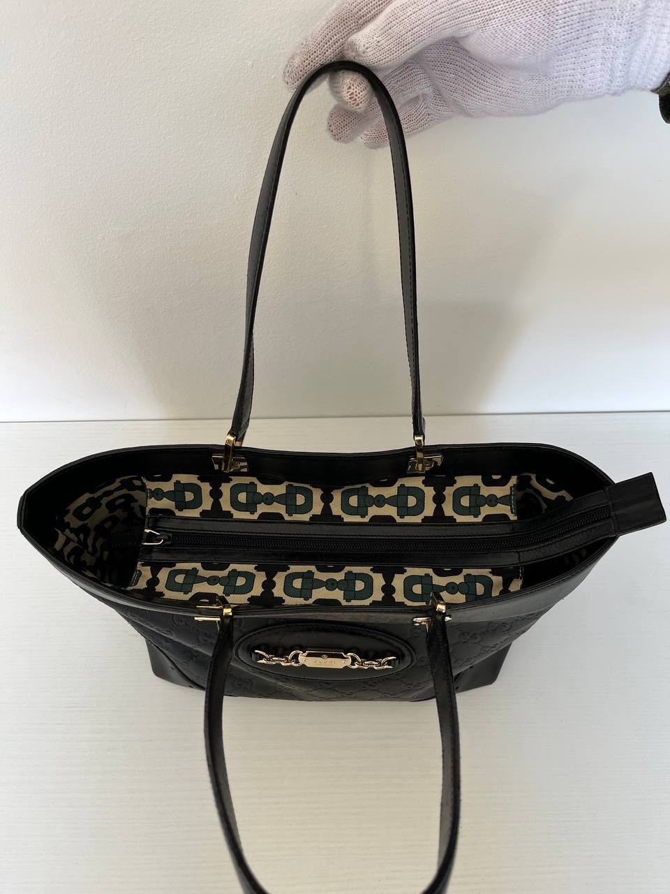 Gucci Gucci tote bag Vintage in GG monogram guccissima leather Size ONE SIZE - 12 Thumbnail