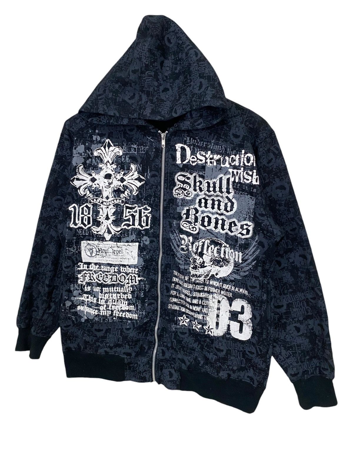 If Six Was Nine Japanase brand beaumere skull and bones full printed Size US M / EU 48-50 / 2 - 3 Thumbnail