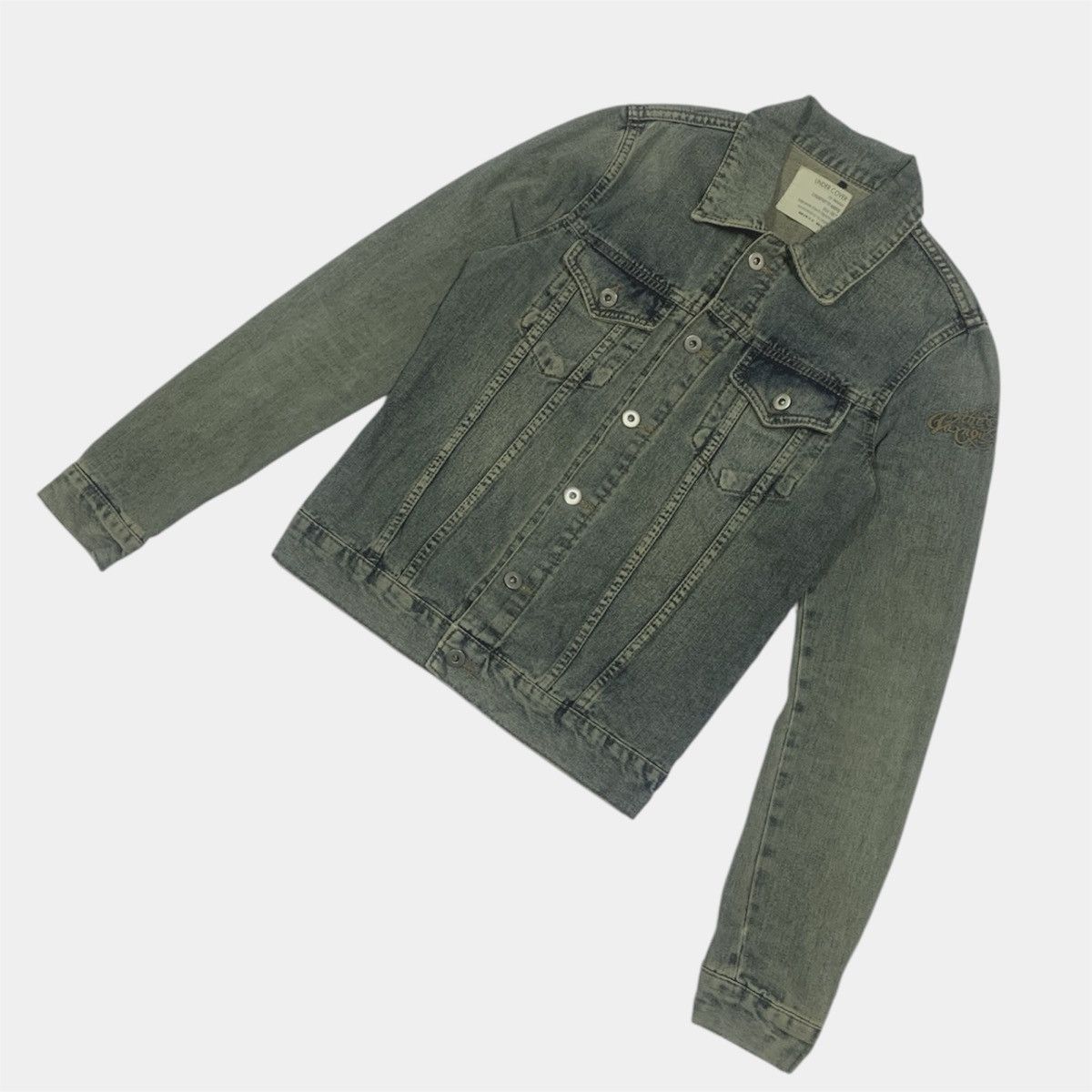 Undercover Vtg Undercover x The Vanquish Washed Denim Jacket Size US S / EU 44-46 / 1 - 4 Thumbnail