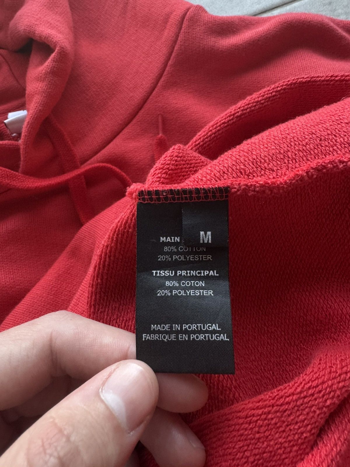 Tommy Hilfiger × Vetements Vetements X Tommy Hilfiger Red Oversize M Size Cotton Hoodie Pullover Sweatshirt Size US M / EU 48-50 / 2 - 12 Thumbnail
