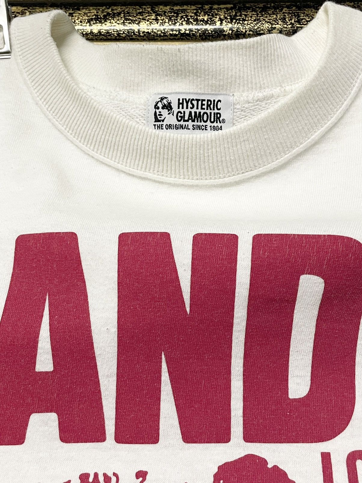 Hysteric Glamour Vintage Hysteric Glamour Candy Strickly Licker Rebuild Sweat Size US M / EU 48-50 / 2 - 9 Thumbnail