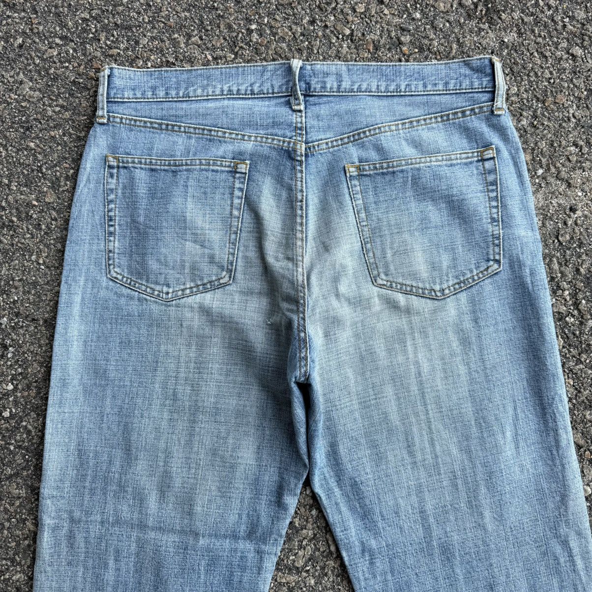 Japanese Brand VINTAGE JAPANESE STRAIGHT FADED JEAN DENIM PANTS Size US 37 - 10 Thumbnail