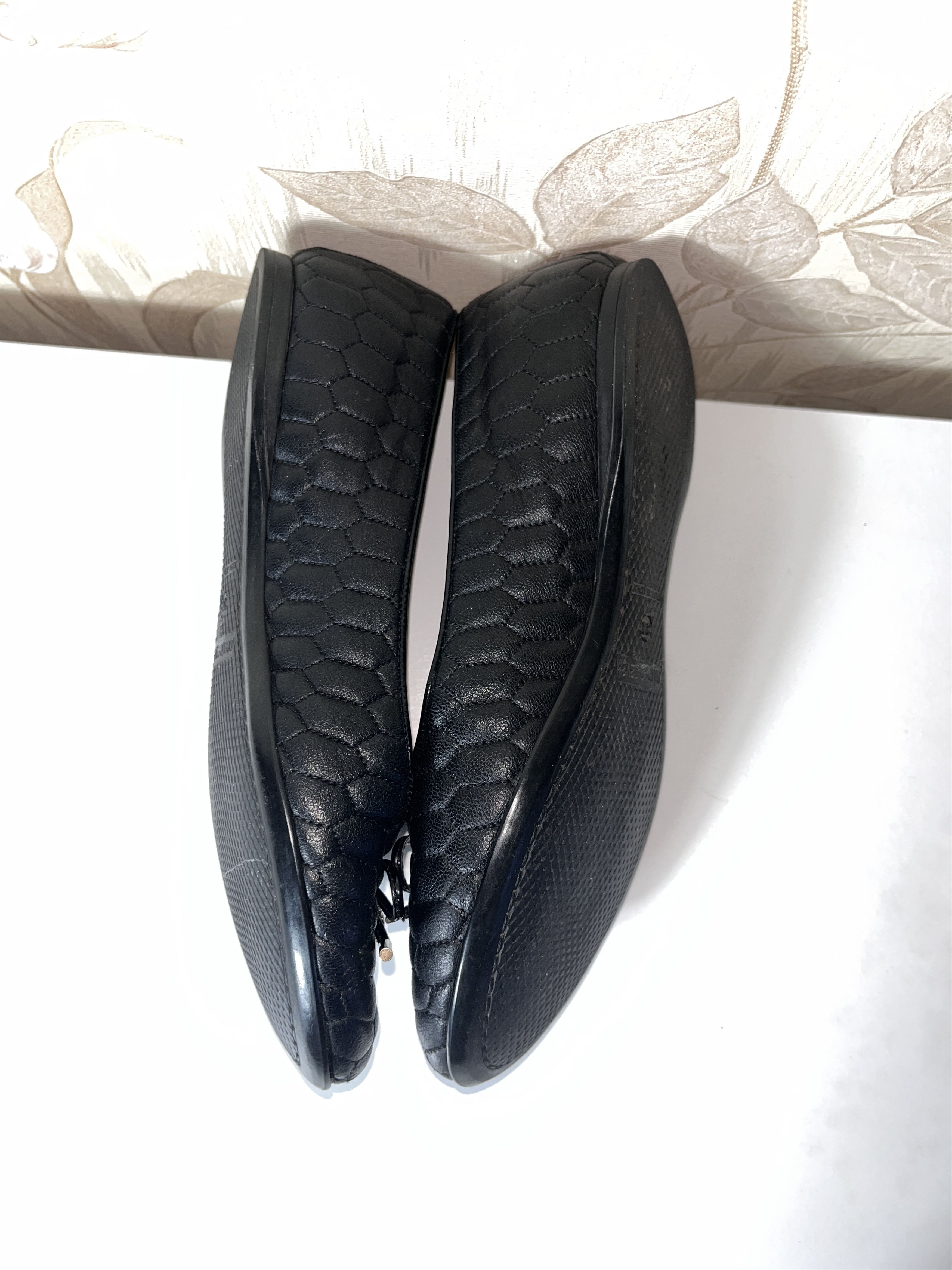 Roberto Cavalli Roberto Cavalli Just Cavalli Black Ballet Flats - Size 38 Size US 7 / IT 37 - 10 Thumbnail